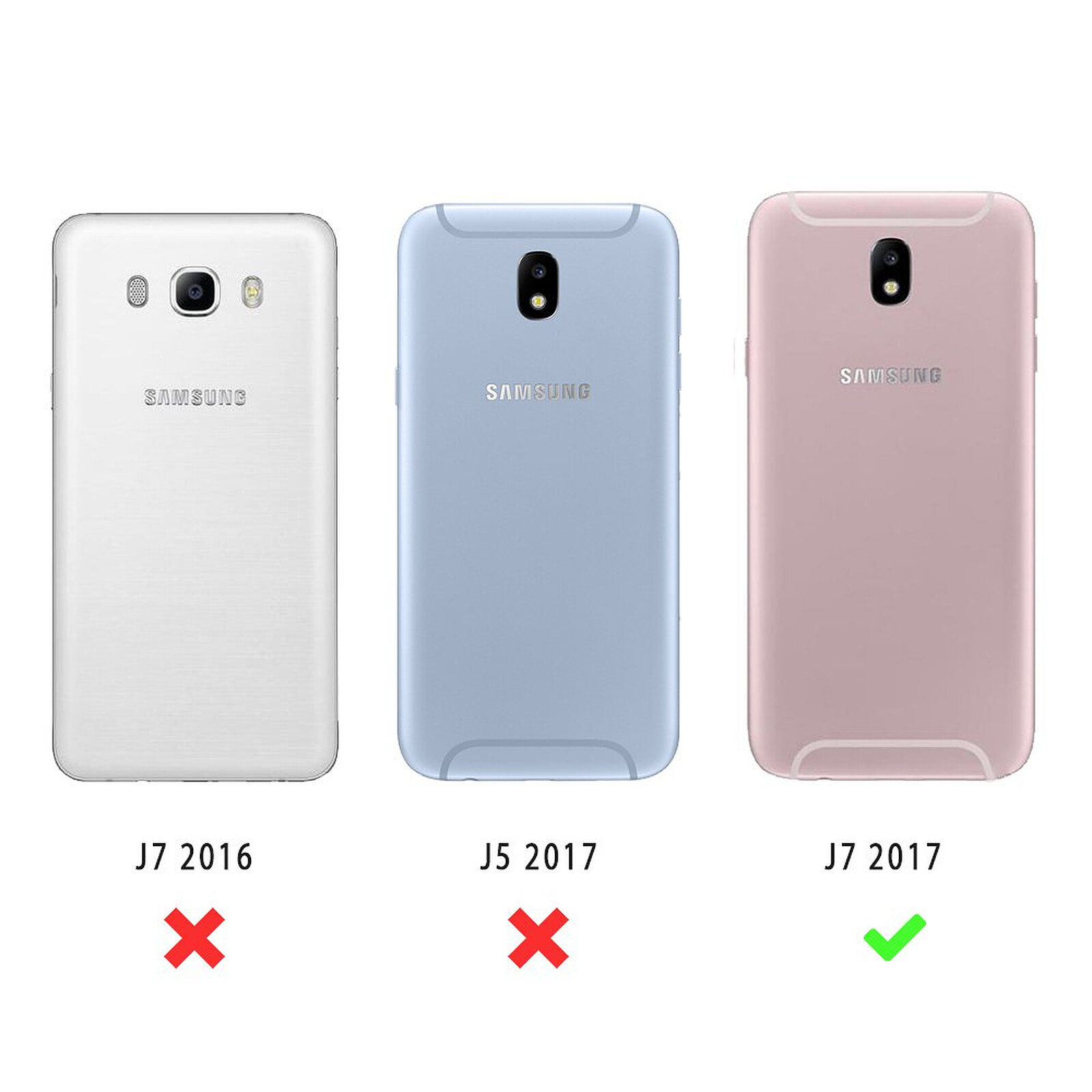EVETANE Coque Samsung Galaxy J7 2017 souple transparente Pissenlit