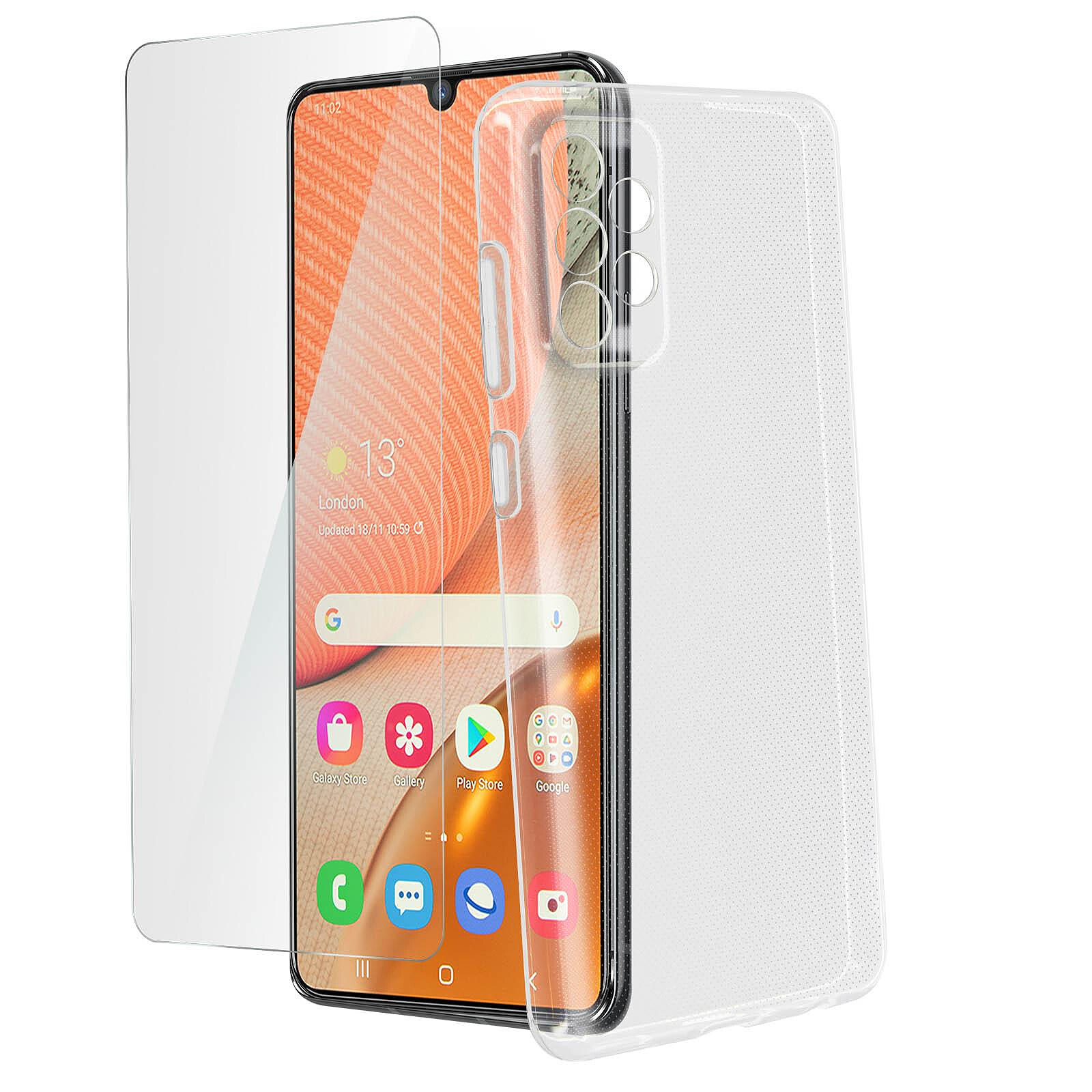 Pack Moxie 1 Housse TPU transparente + 1 verre trempé 2.5D pour Samsung  Galaxy A34 5G