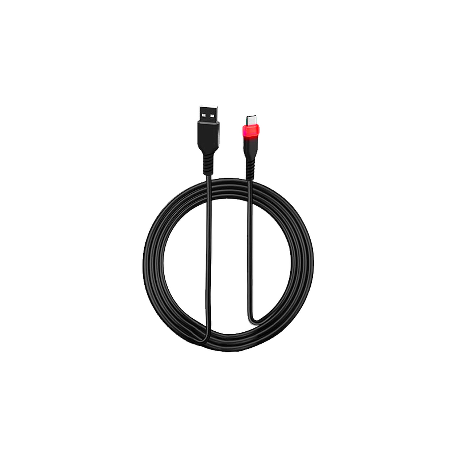 2 Packs Câble De Charge Compatible Avec La Manette PS5, Câble De