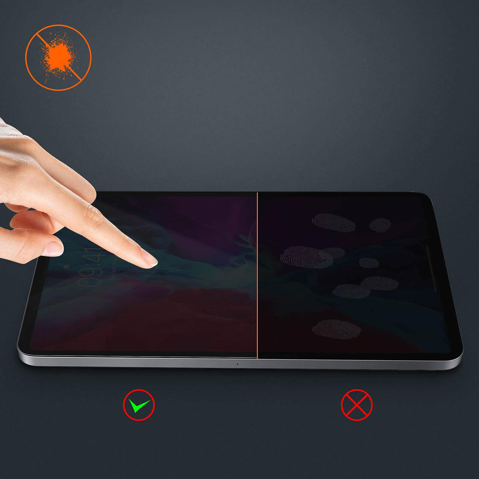 Avizar Film Écran pour iPad 2021 2020 et 2019 10.2 Latex Flexible  Anti-reflet Transparent - Film protecteur tablette - LDLC
