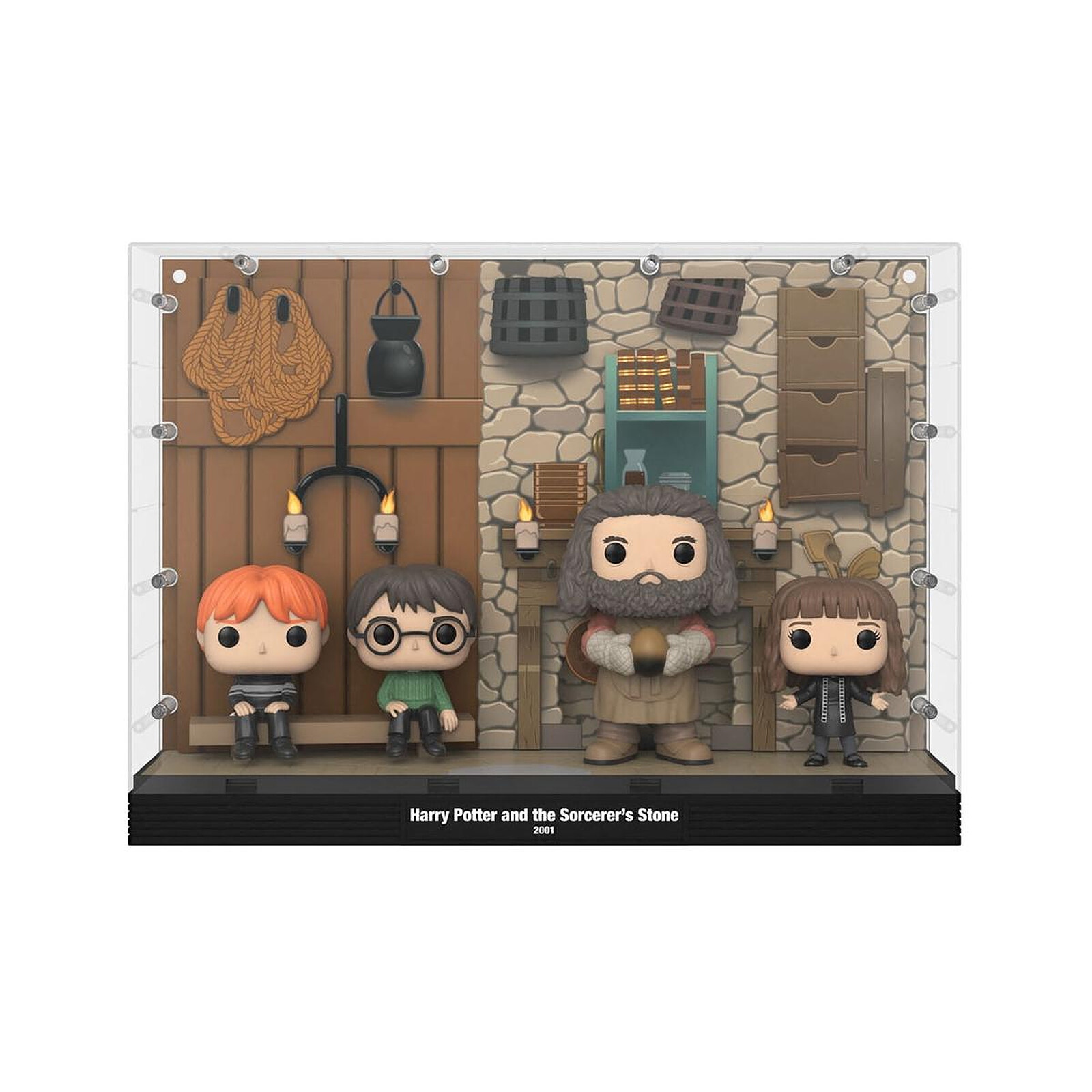 Harry Potter - Pack 4 figurines POP! Deluxe Hagrid's Hut 9 cm - Figurines -  LDLC