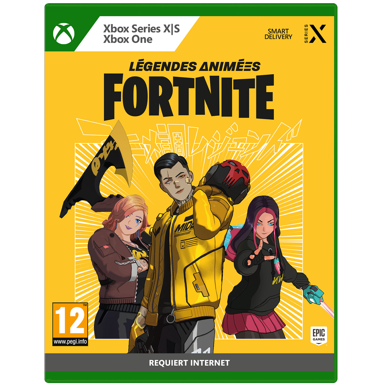 Fortnite Légendes Animées XBOX SERIES X/S / XBOX ONE - Jeux Xbox