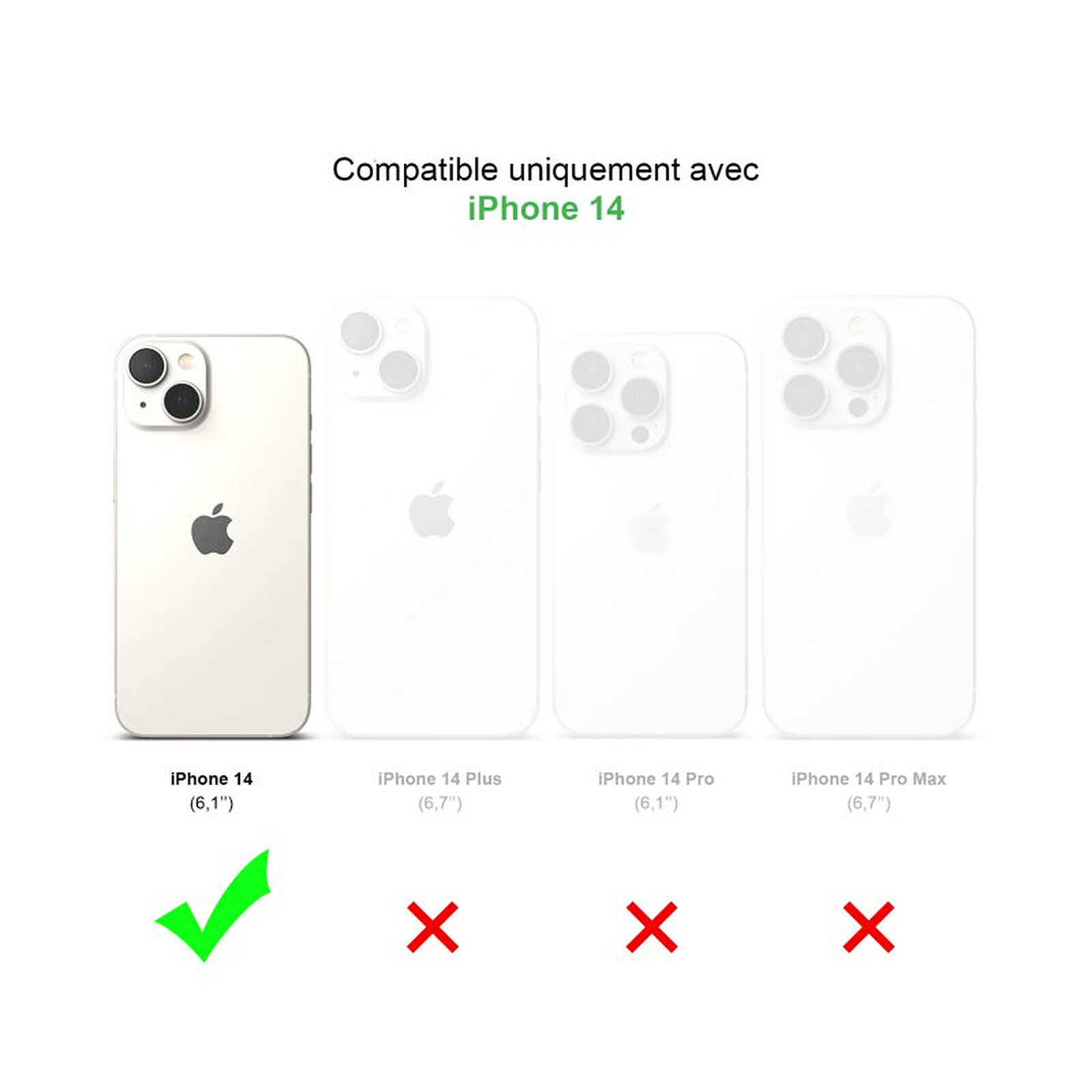 Evetane Coque iPhone 13 Pro Max Antichoc Silicone bords renforcés + 2  Vitres en verre trempé Protection écran - Coque téléphone - LDLC
