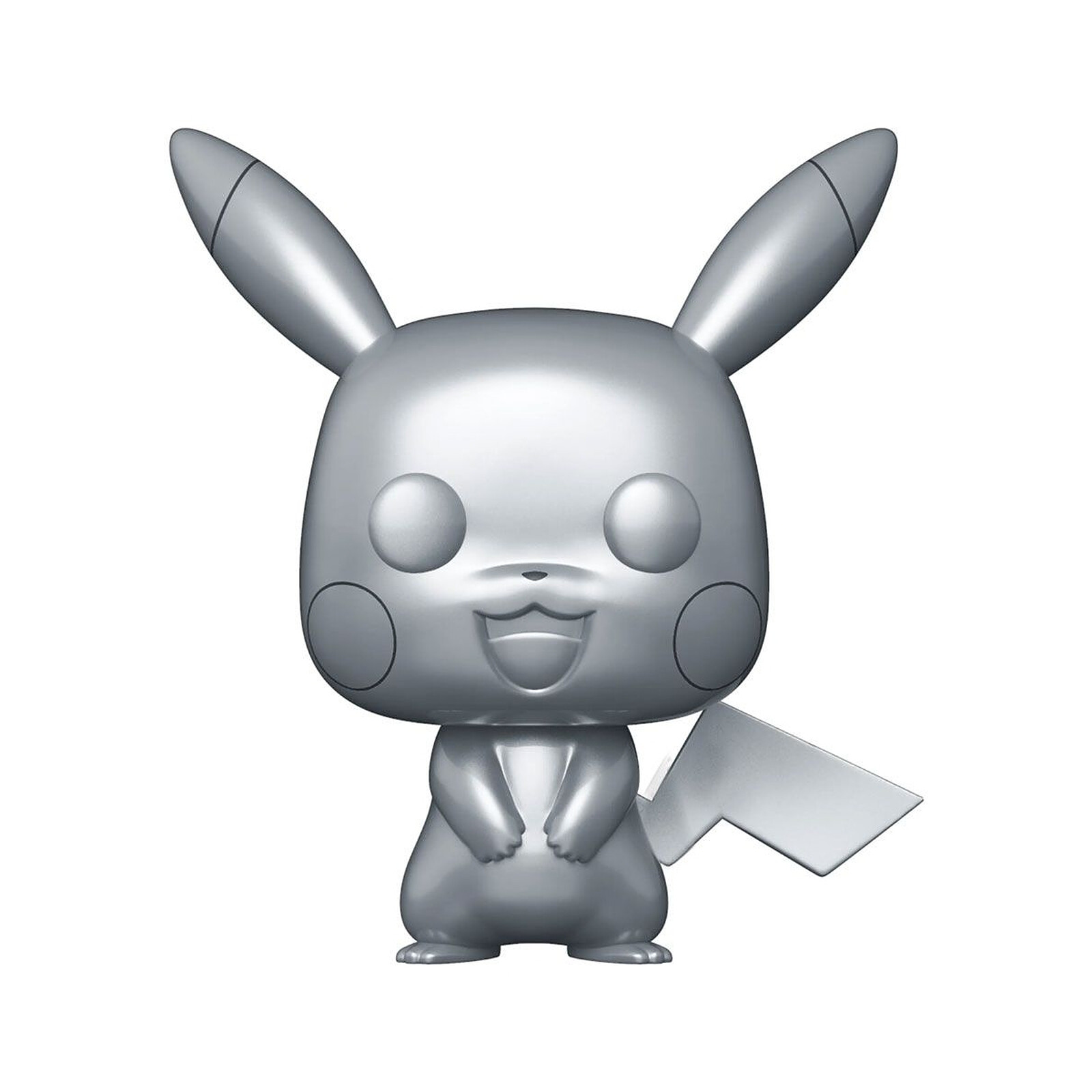Pokémon - Figurine POP! Pikachu Silver Edition 9 cm - Figurines - LDLC