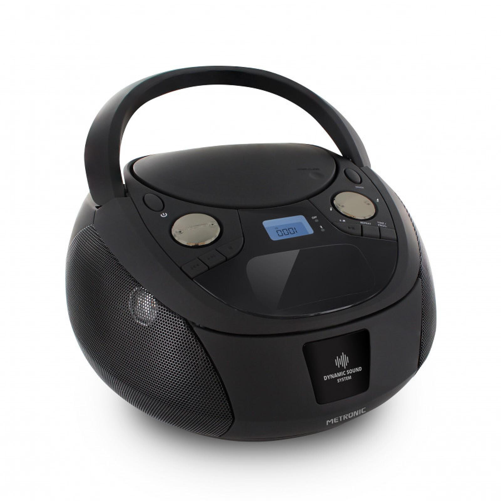Metronic 477139 - Lecteur CD Dynamic Sound MP3 Bluetooth avec port