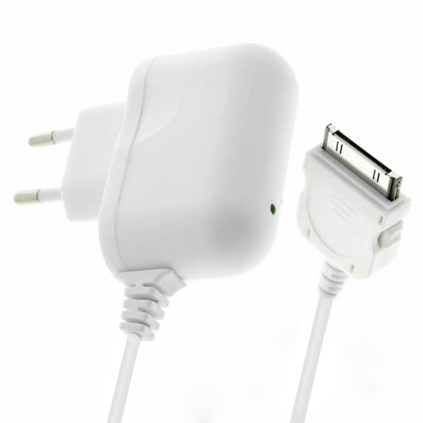Avizar Chargeur Secteur 30 Broches pour Apple iPhone 4S / 4 / 3G / 3GS -  Blanc - Chargeur téléphone - LDLC