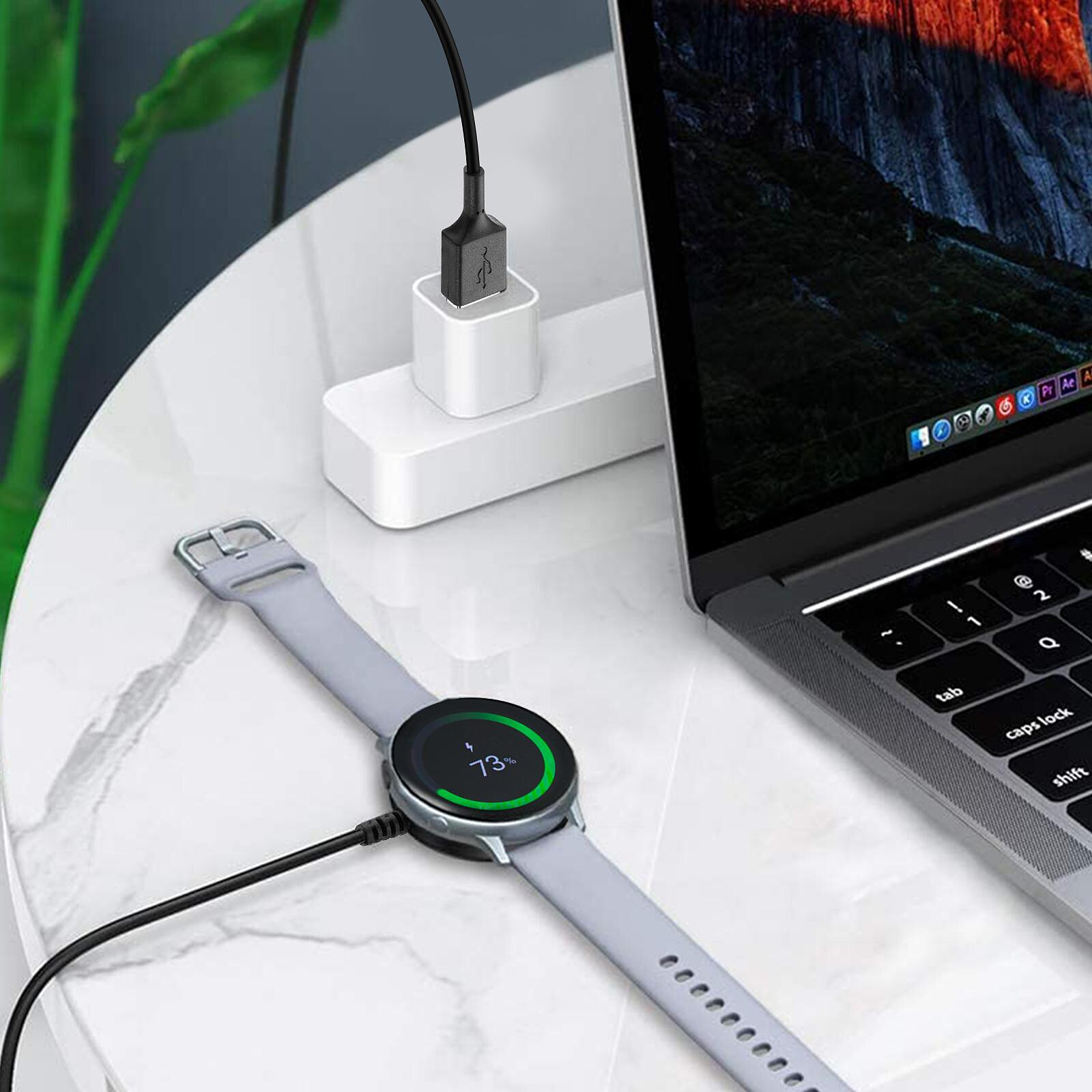 Avizar Câble Chargeur magnétique pour Apple Watch Charge rapide et  sécurisée Noir - Accessoires montre et bracelet - LDLC