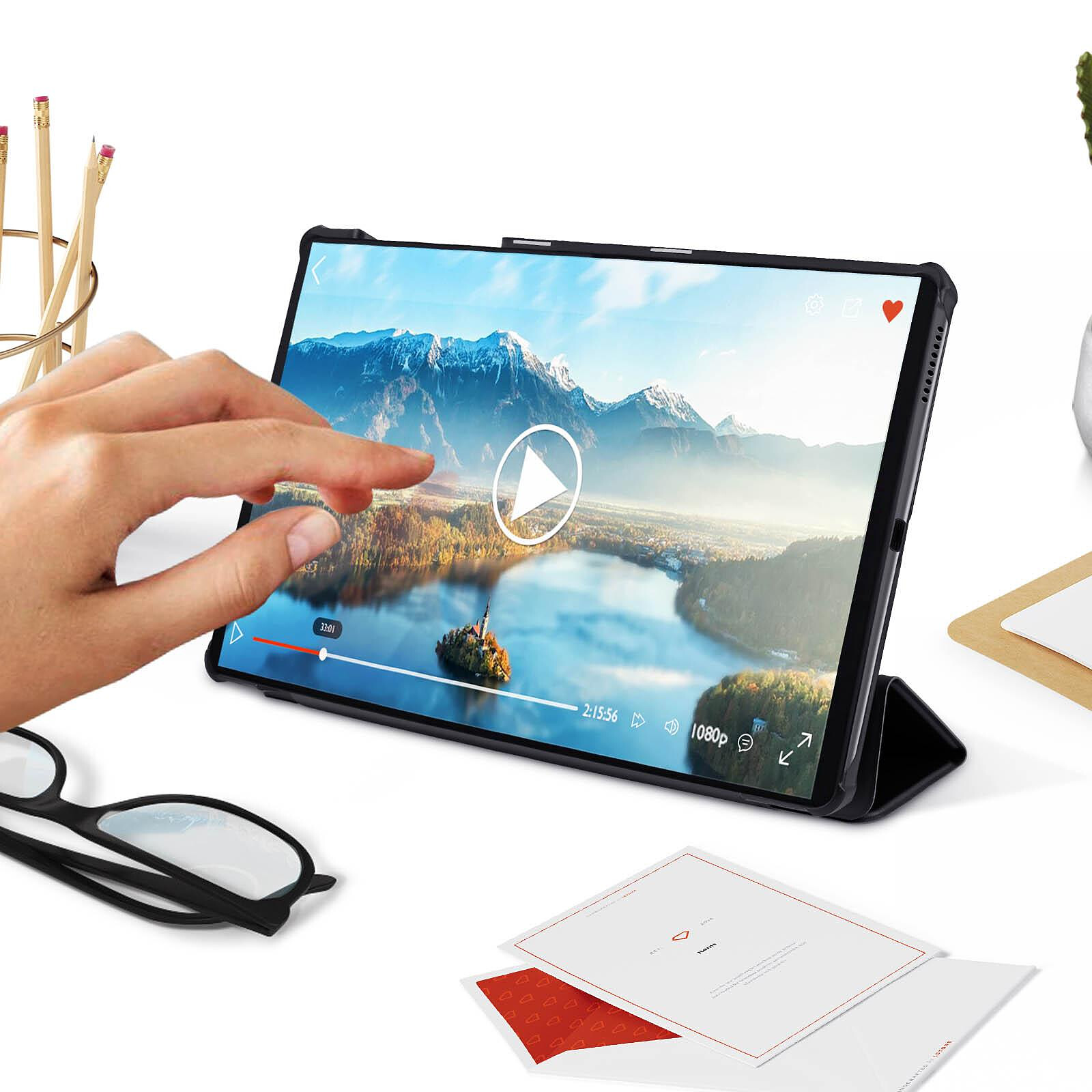 Avizar Housse pour Lenovo Tab M10 FHD Plus Gen 2 Support Vidéo et Clavier  Design Fin Noir - Etui tablette - LDLC