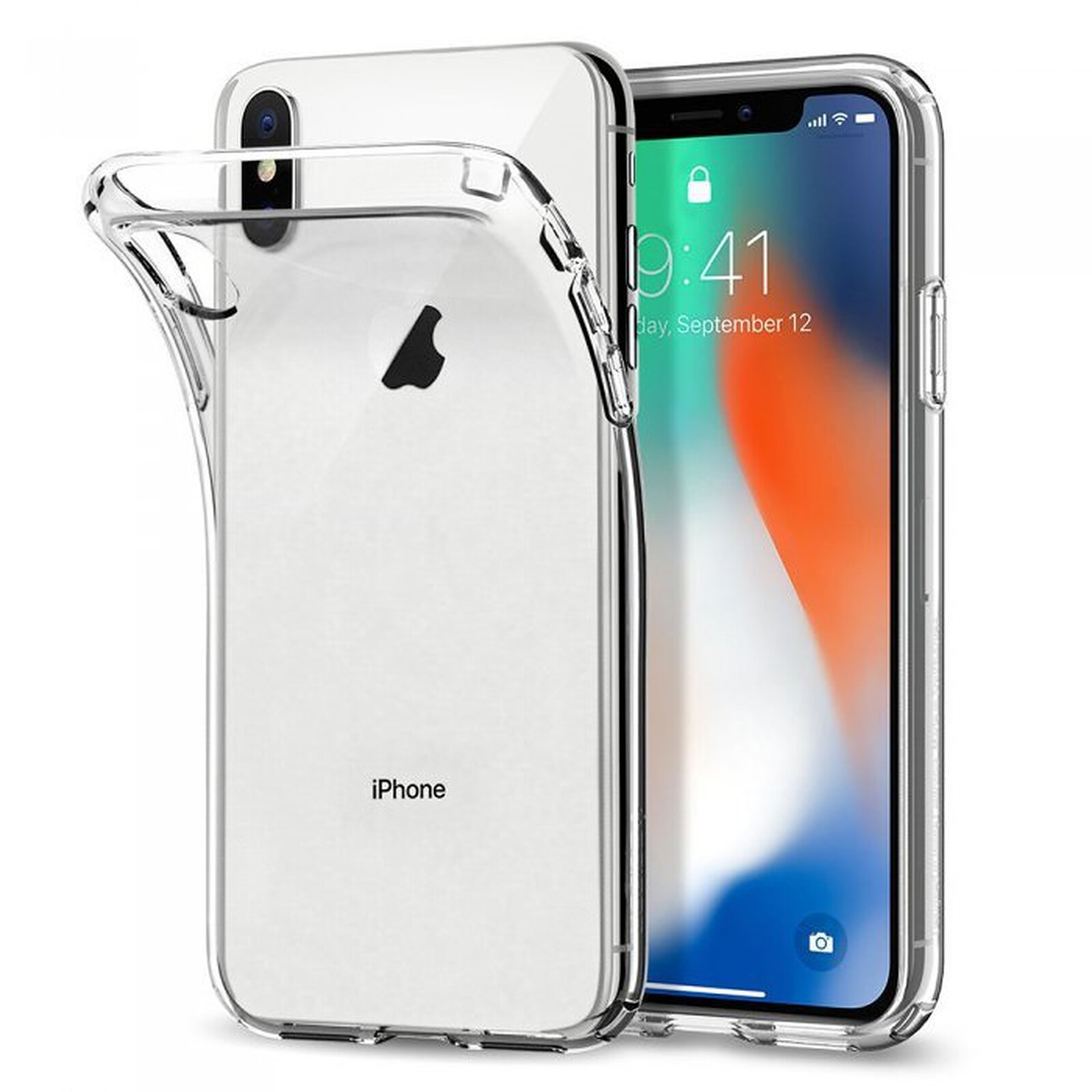 Evetane Coque iPhone XR Antichoc Silicone + 2 Vitres en verre trempé  Protection écran - Coque téléphone - LDLC