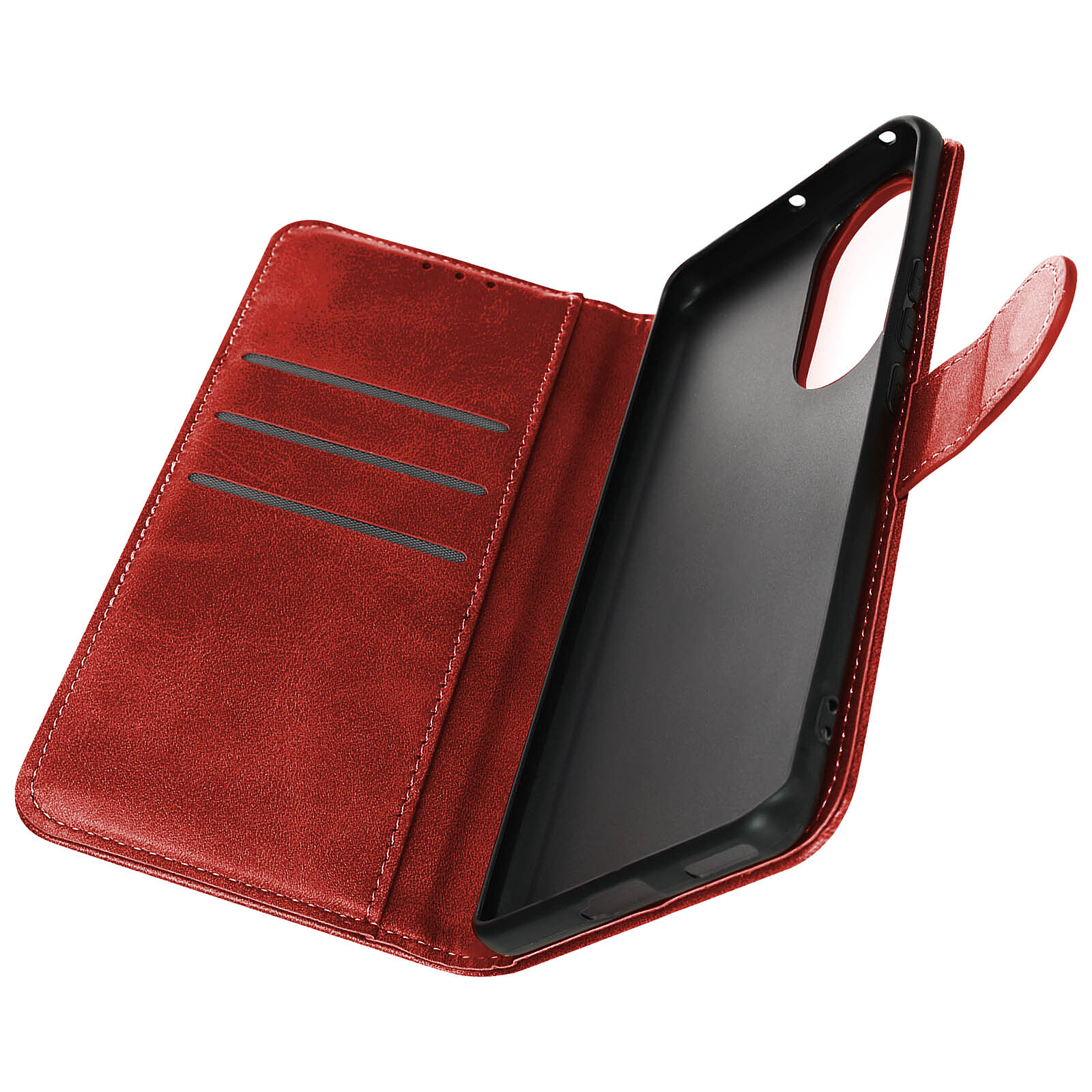 Pour Fairphone 5 Étui Anti-rayures Folio Flip Pu Housse de portefeuille de  téléphone en cuir