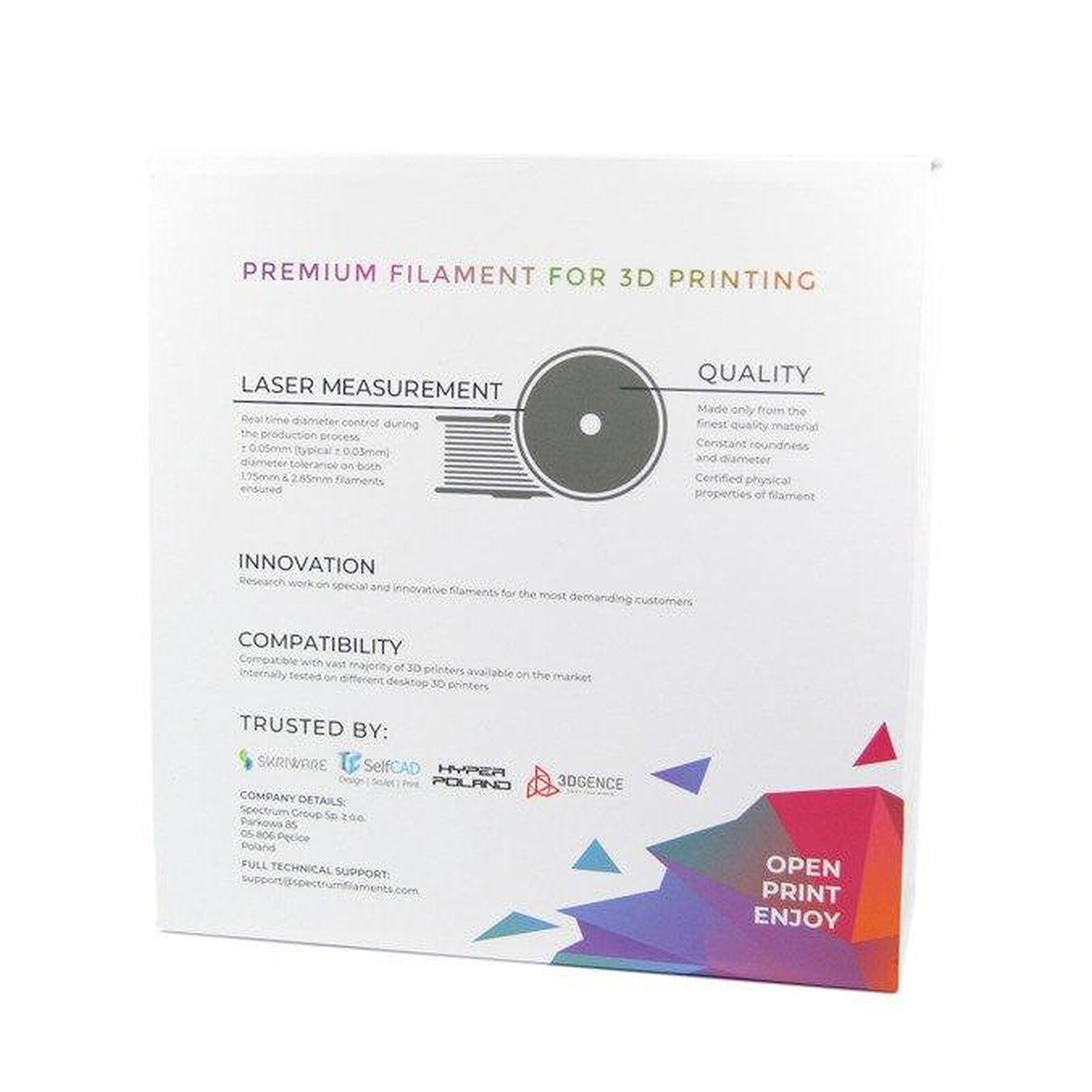 Pantone - PLA Jaune Soleil 750g - Filament 1.75mm au meilleur prix