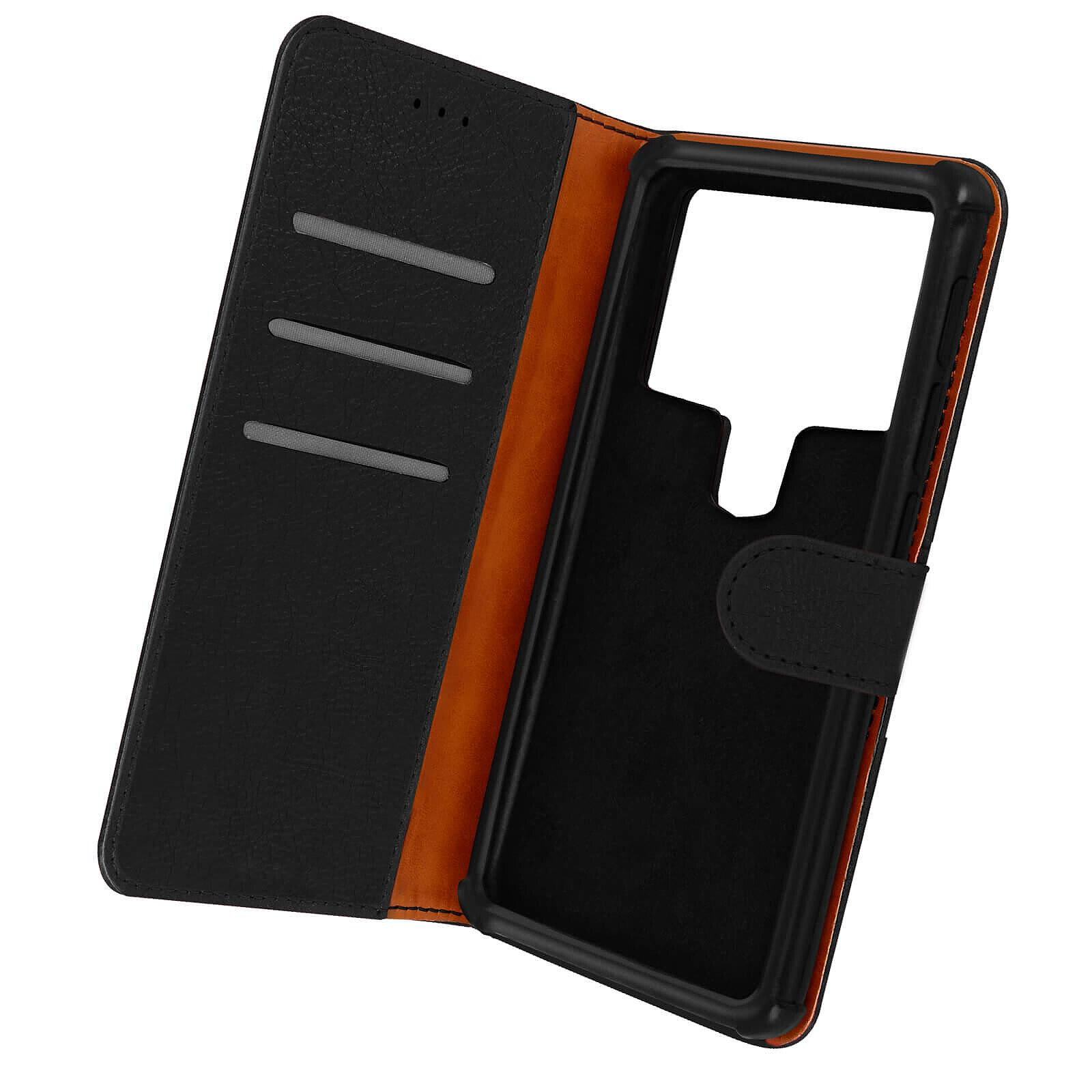 Avizar Étui Universel pour Smartphone 5,5 à 6 pouces avec Porte cartes  Support Vidéo noir - Coque téléphone - LDLC