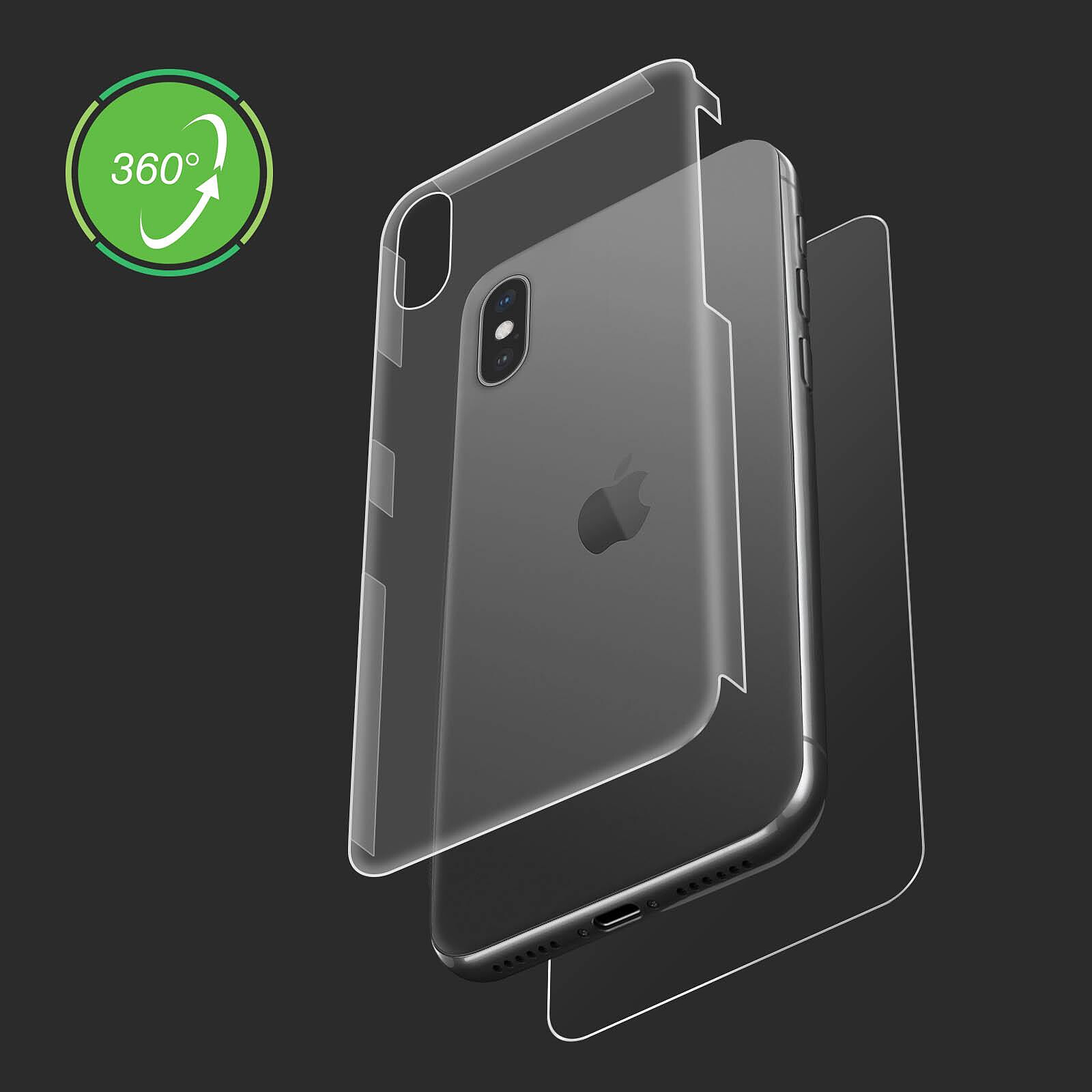 Avizar Film verre trempé Transparent Antitraces pour Apple iPhone X , Apple  iPhone XS - Protection écran - LDLC