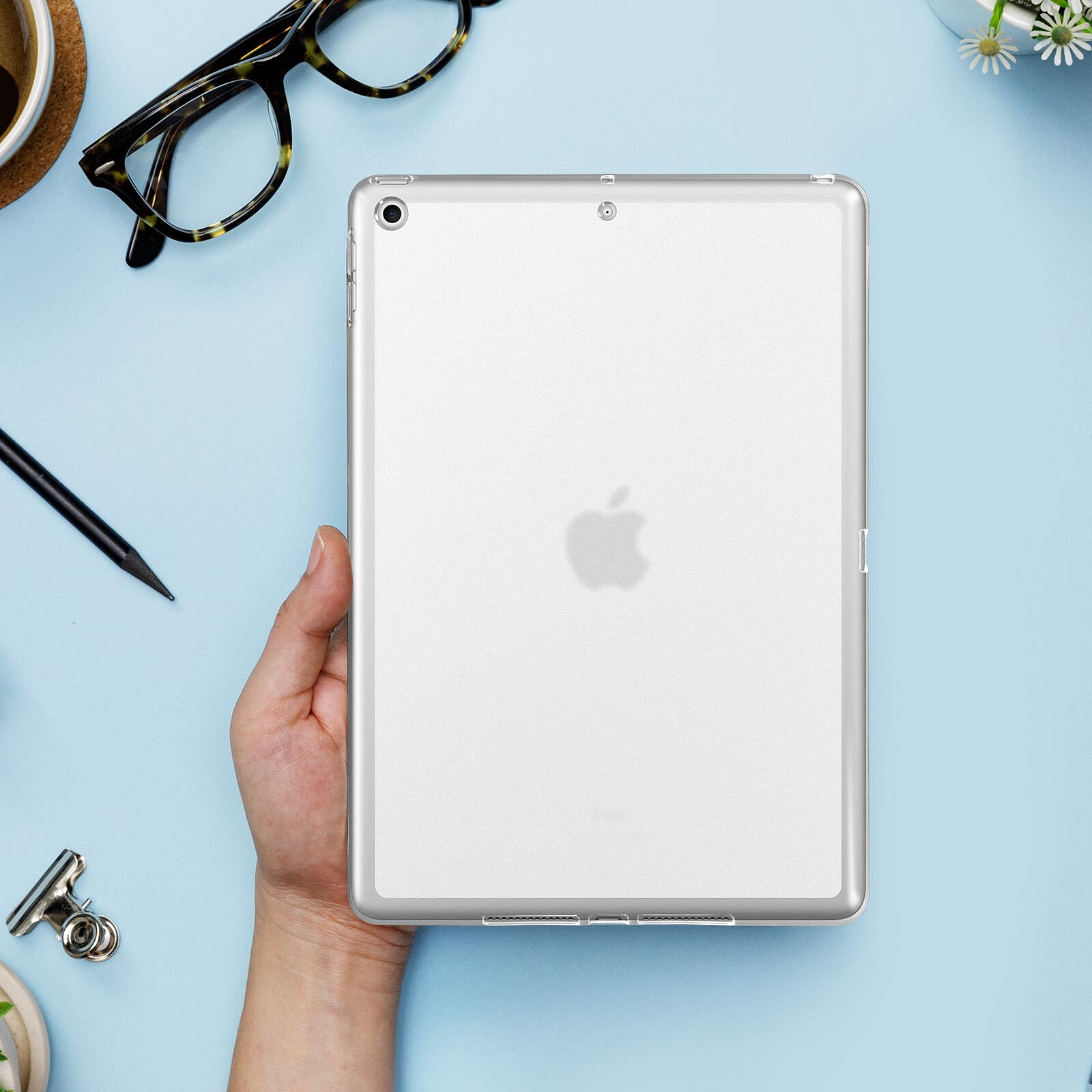 Avizar Coque pour iPad 2020 et 2019 10.2 Souple Blanc - Etui