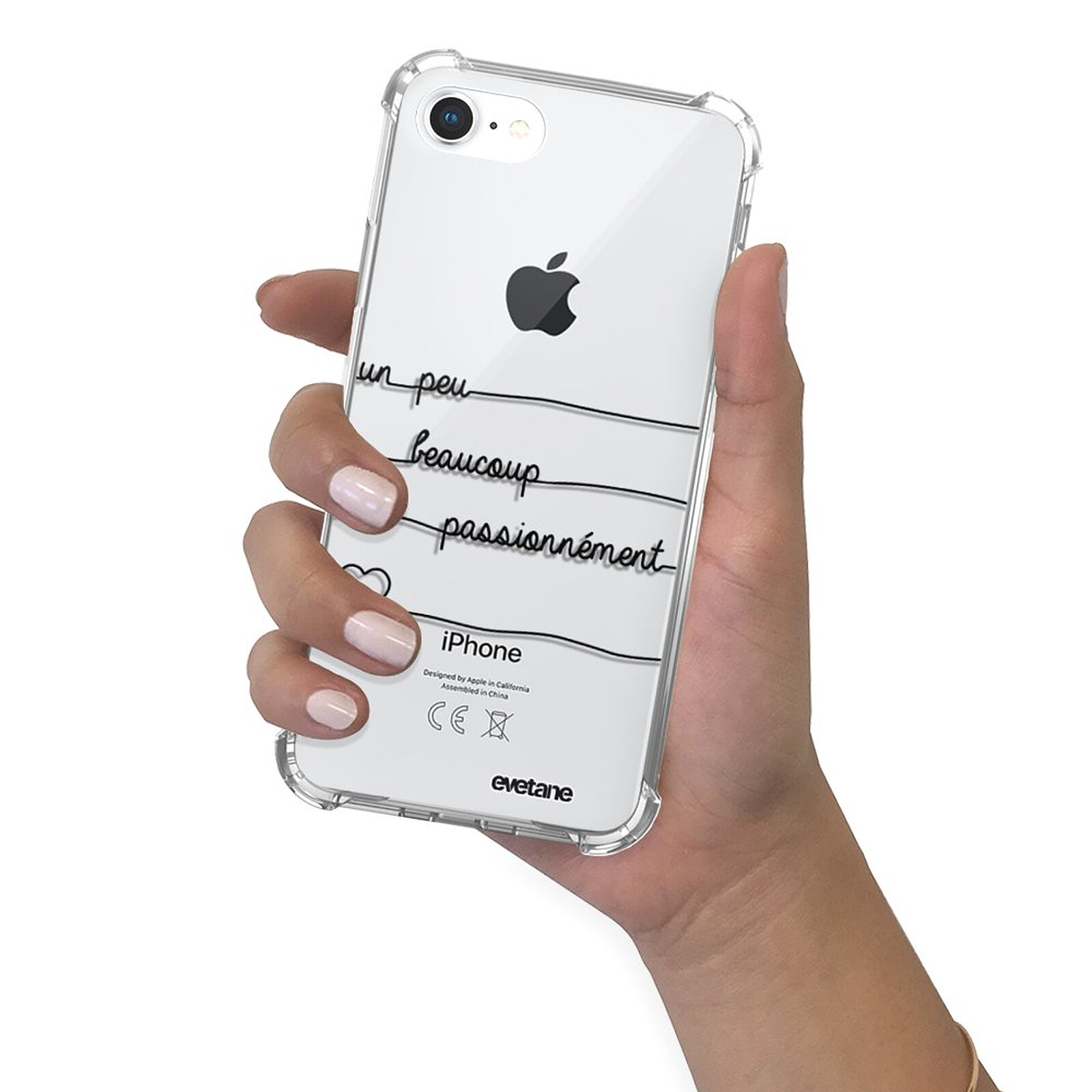 Femmes Accessoires Accessoires high-tech Coque iPhone 7/8 transparente avec items mouvants 