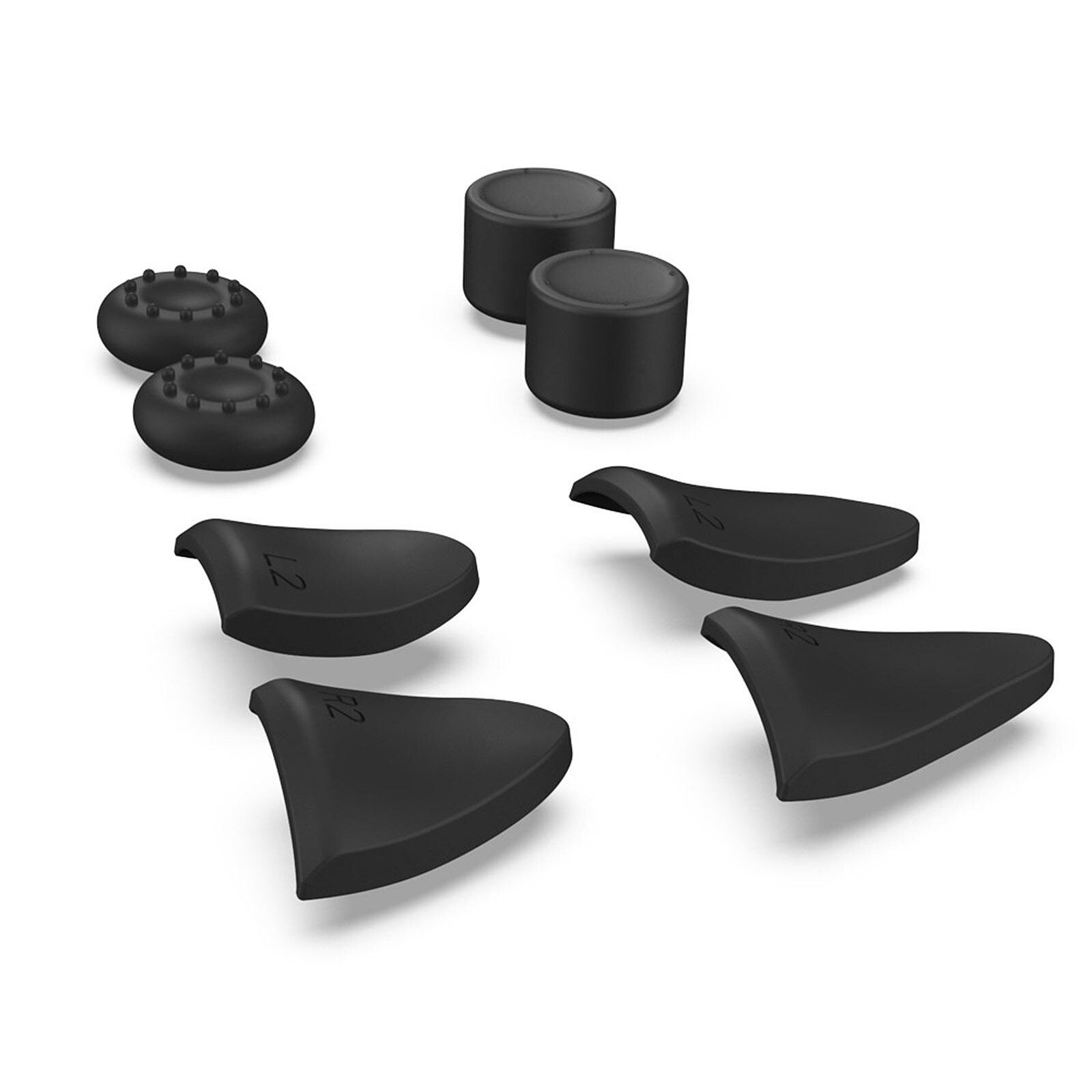 Avizar Kit d'accessoires manette PS5 Dualsense Extensions gâchettes Poignée  grips noir - Accessoires PS5 - LDLC