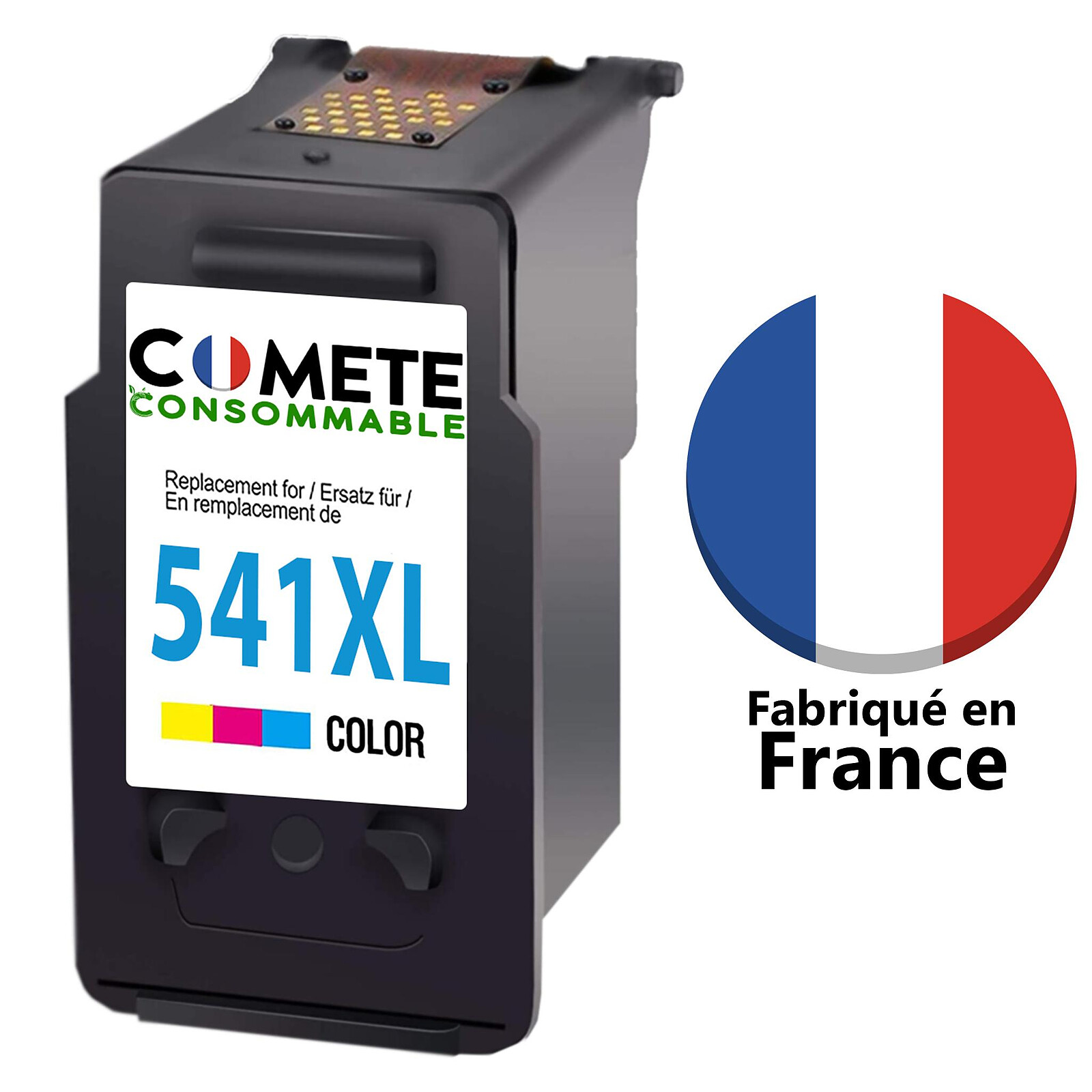 COMETE - 304XL - 1 cartouche compatible HP 304 XL - Couleur - Marque  française - Cartouche imprimante - LDLC