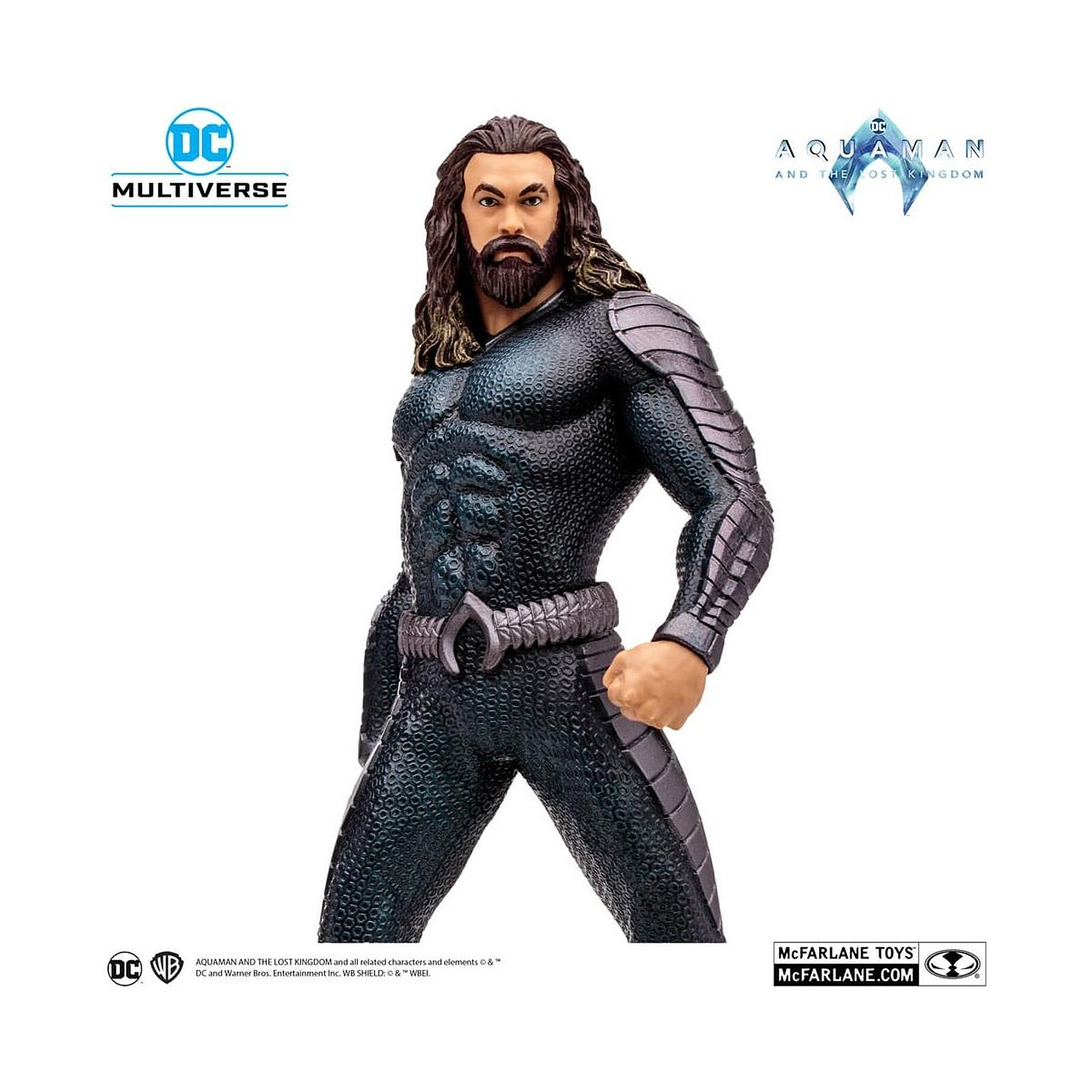 Aquaman et le Royaume perdu - Figurine Megafig DC Multiverse Aquaman 30 cm  - Figurines - LDLC