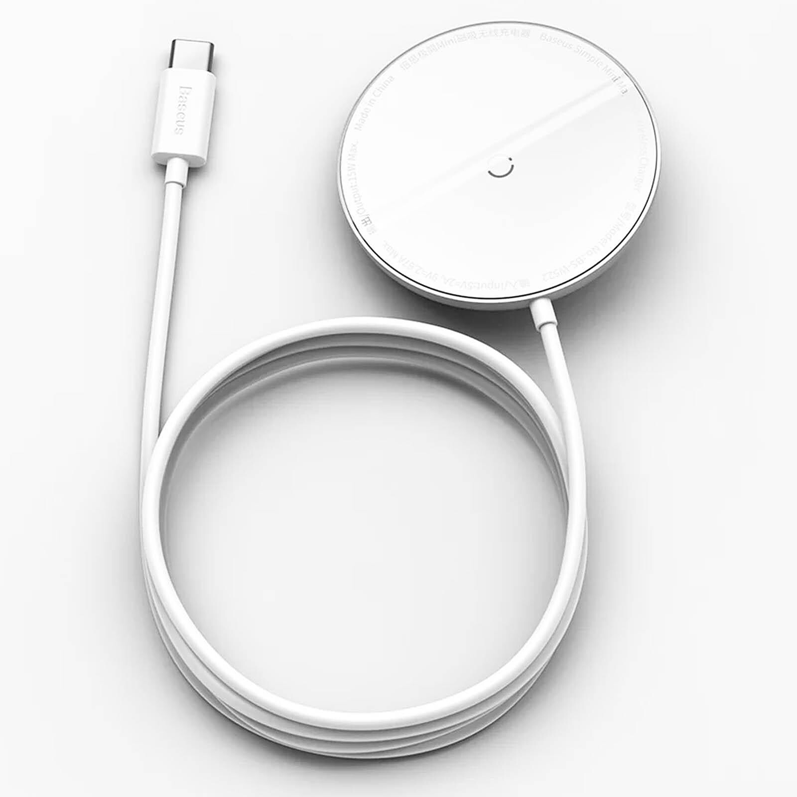 GUESS Chargeur MagSafe iPhone Charge sans-fil Magnétique Puissance 15W Doré  - Chargeur téléphone - LDLC