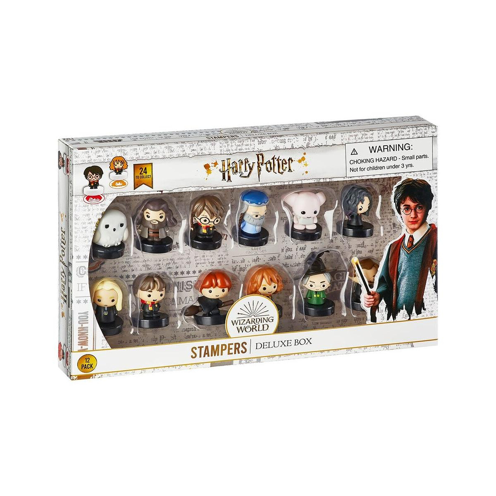 Harry Potter - Pack 12 tampons Wizarding World Set A 4 cm - Figurines - LDLC