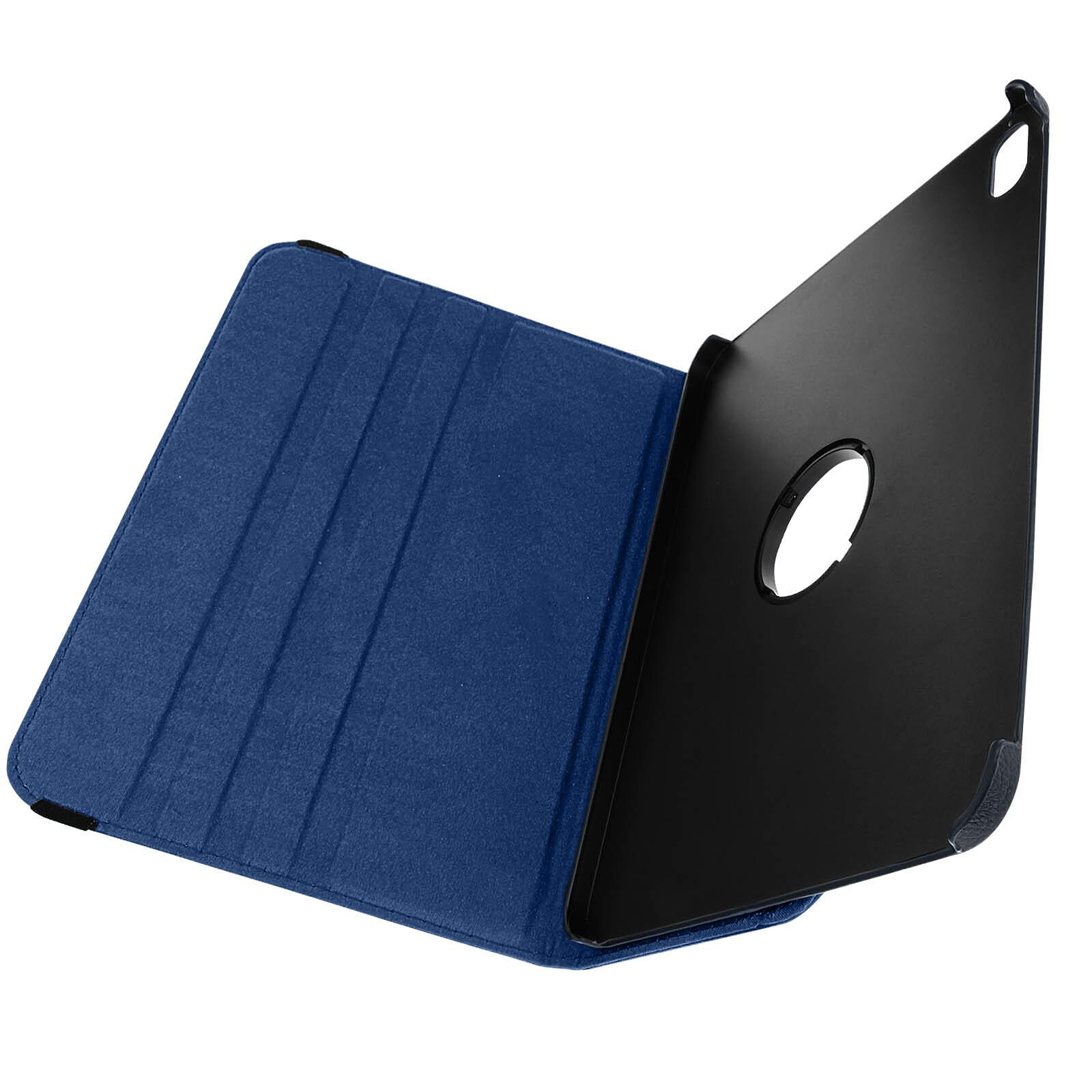 Avizar Housse pour iPad 10,9 2022 Clapet Support Rotatif 360° Mode Portrait  Paysage bleu nuit - Etui tablette - LDLC