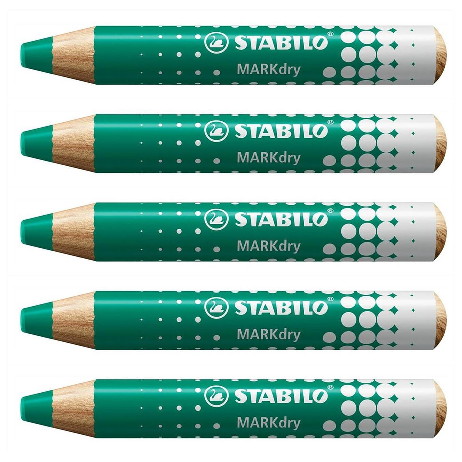 Crayon marqueur STABILO MARKdry effaçable en bois