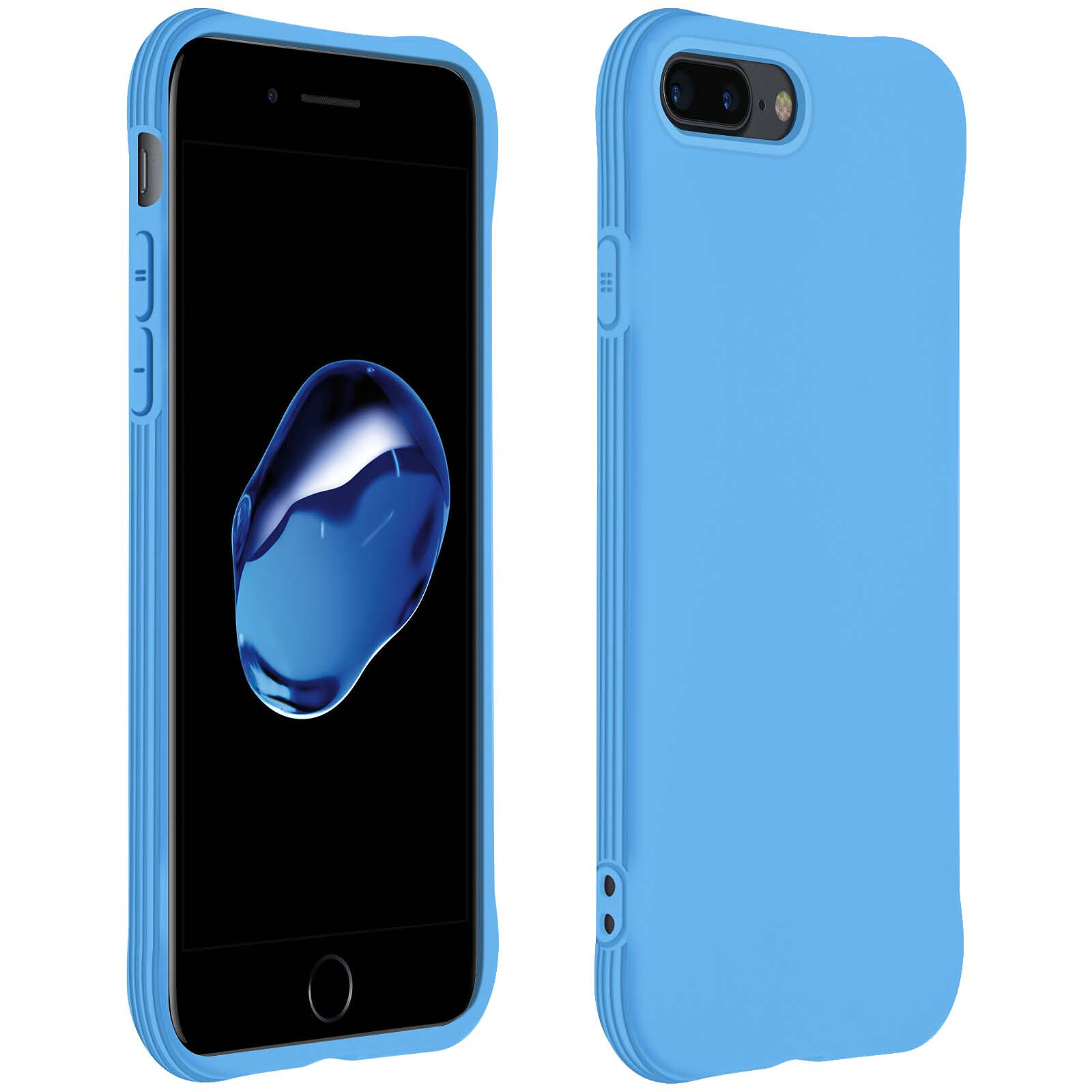 Avizar Coque Bleu pour Apple iPhone 7 Plus , Apple iPhone 8 Plus - Coque téléphone Avizar sur LDLC