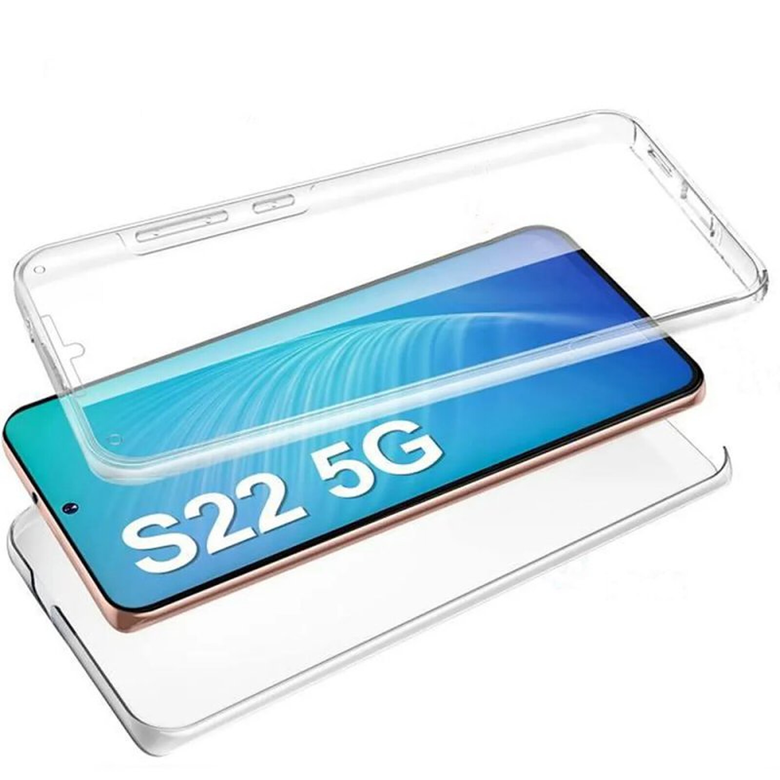 Evetane Coque Samsung Galaxy S21 Plus 5G Antichoc Silicone + 2 Vitres en verre  trempé Protection écran - Coque téléphone - LDLC