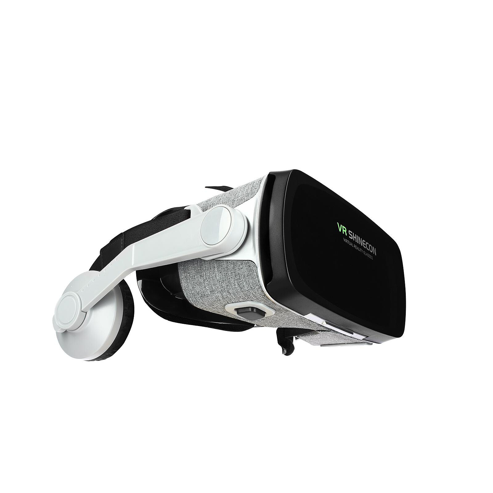 Avizar Casque VR Téléphone 3D Lentilles Anti-Lumière Bleue Audio