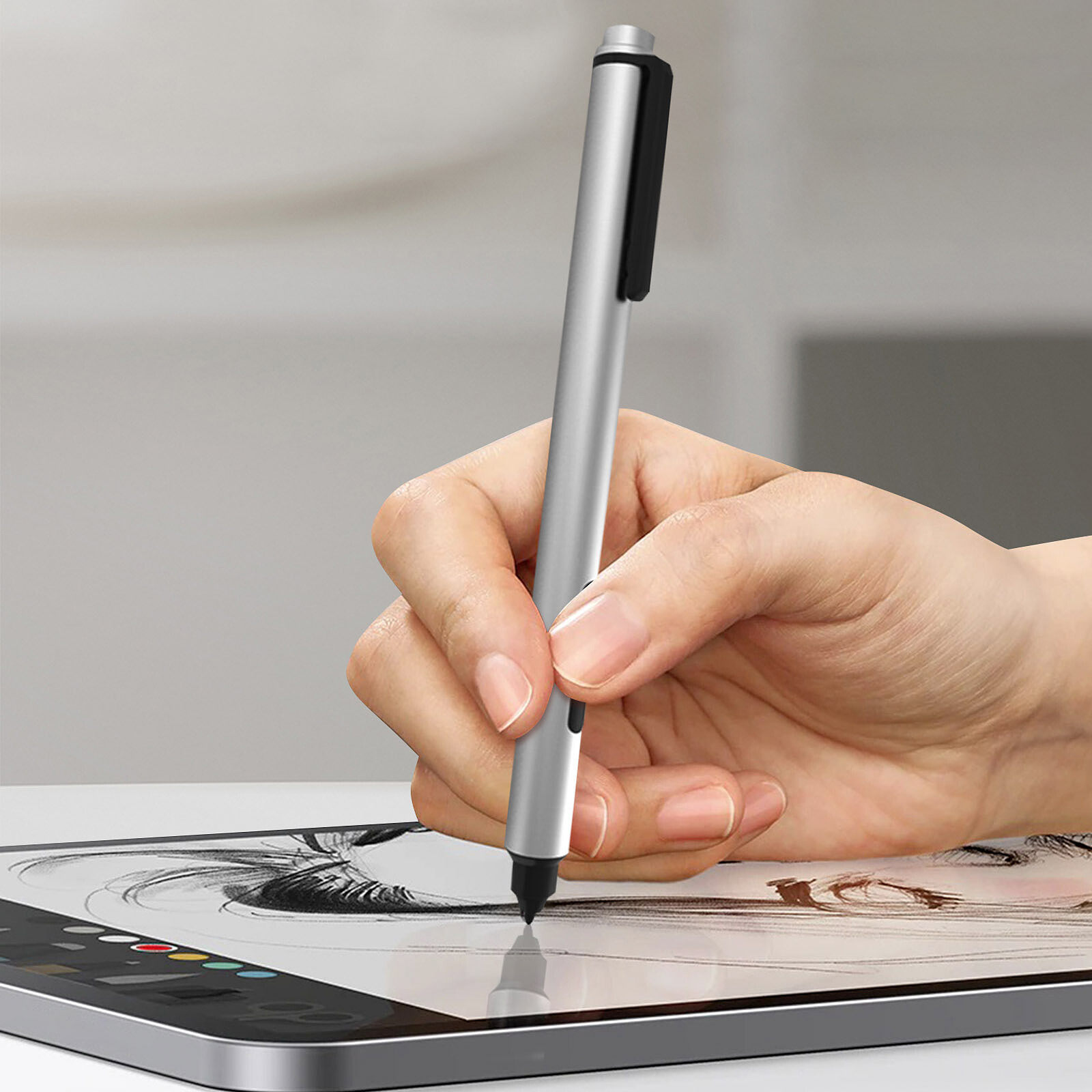 Avizar Stylet à écran Tactile pour Microsoft Surface Haute Précision avec Pointe  Fine argent - Stylet tablette tactile - LDLC