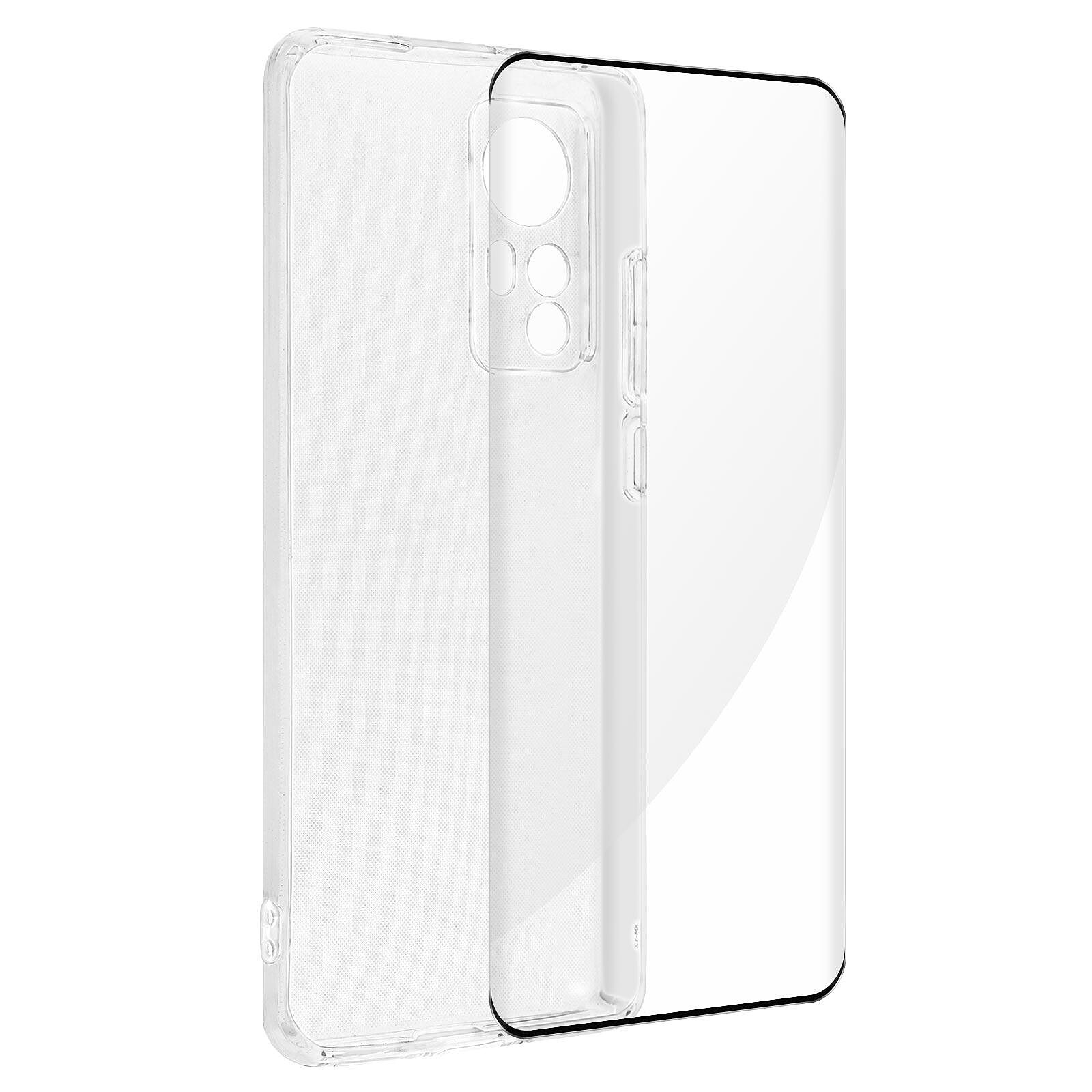 Xiaomi 12-12x Pack Coque antichocs + Protection Ecran 9H - Transpar