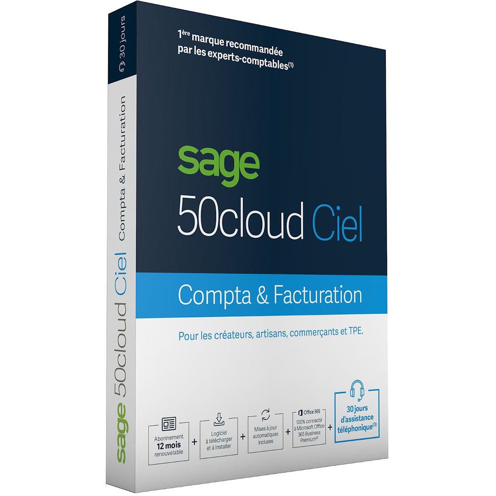 Sage 50cloud Ciel Compta Facturation Licence 1 An 1 Utilisateur A Telecharger Logiciel Comptabilite Gestion Ciel Sur Ldlc Com