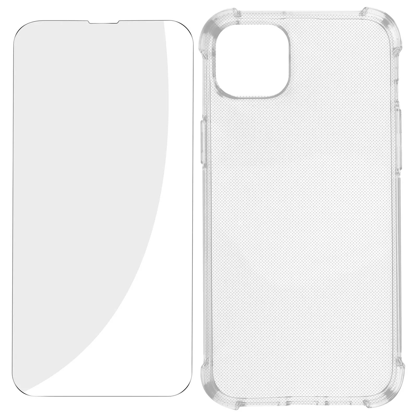 Avizar Pack Protection Pour Iphone Plus Coque Renforc E Verre