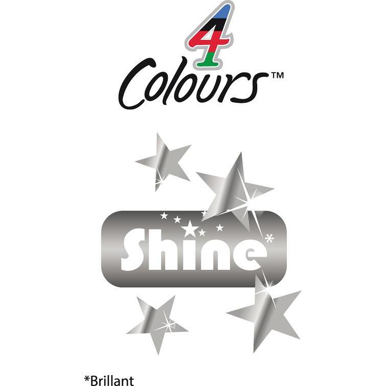 Stylo bille 4 couleurs Corps Shine métallisé Rouge Bic chez Rougier & Plé