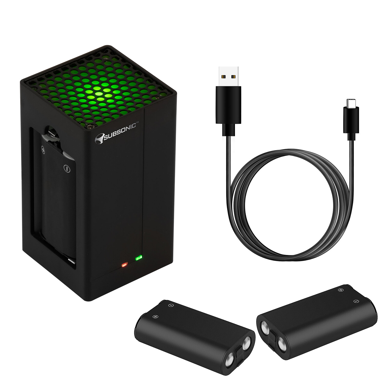 Subsonic - Pack de charge avec 2 batteries pour Xbox Serie X - Accessoires  Xbox Series - LDLC