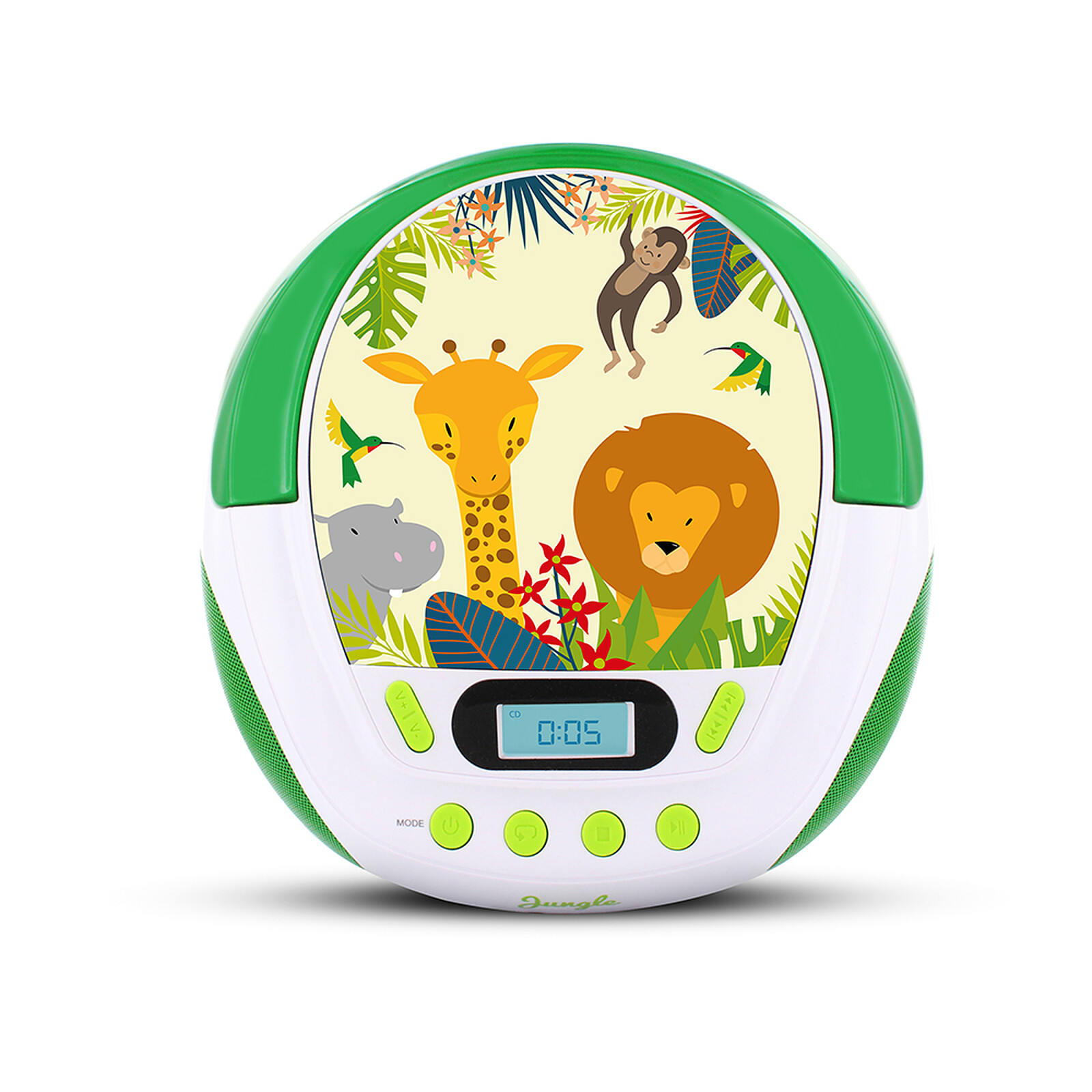 Metronic 477144 - Lecteur CD MP3 Jungle enfant avec port USB - Radio &  radio réveil - LDLC