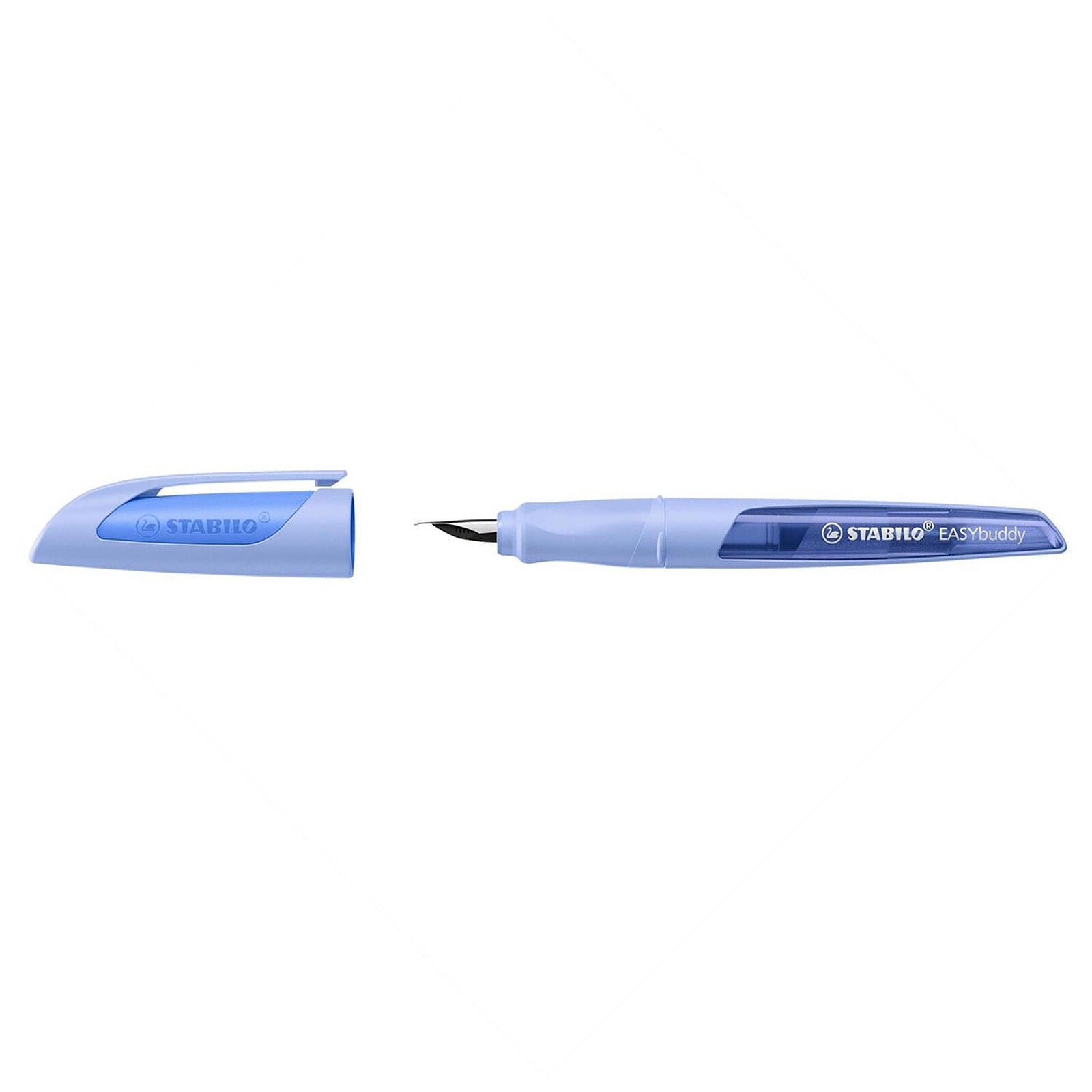 STABILO Stylo plume - EASYbirdy - Stylo ergonomique rechargeable -  Bleu/vert - Gaucher - Stylo & feutre - LDLC