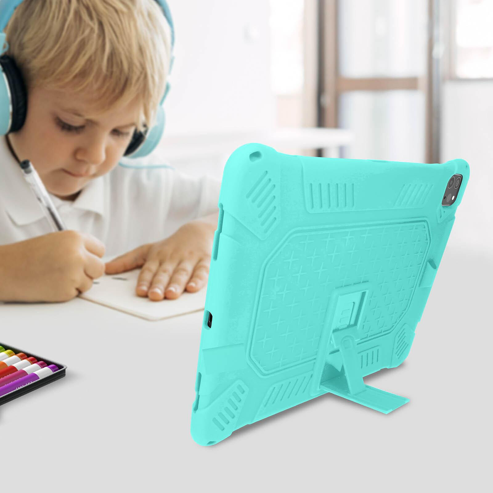 Avizar Coque pour Apple iPad Pro 12.9 2020 Antichoc Hybride Béquille  Support turquoise - Etui tablette - LDLC
