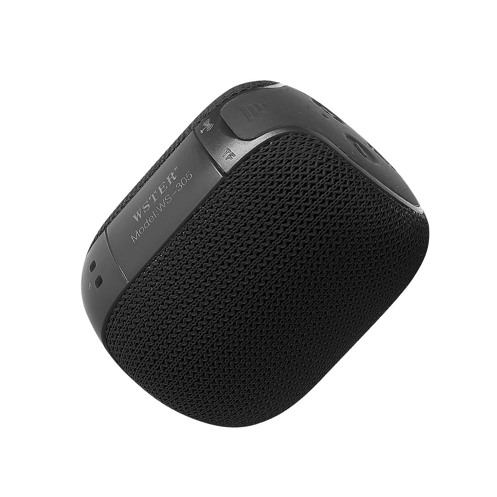Avizar Mini Enceinte Bluetooth Radio FM et Slot Micro-SD Portable avec  Dragonne noir - Enceinte Bluetooth - LDLC
