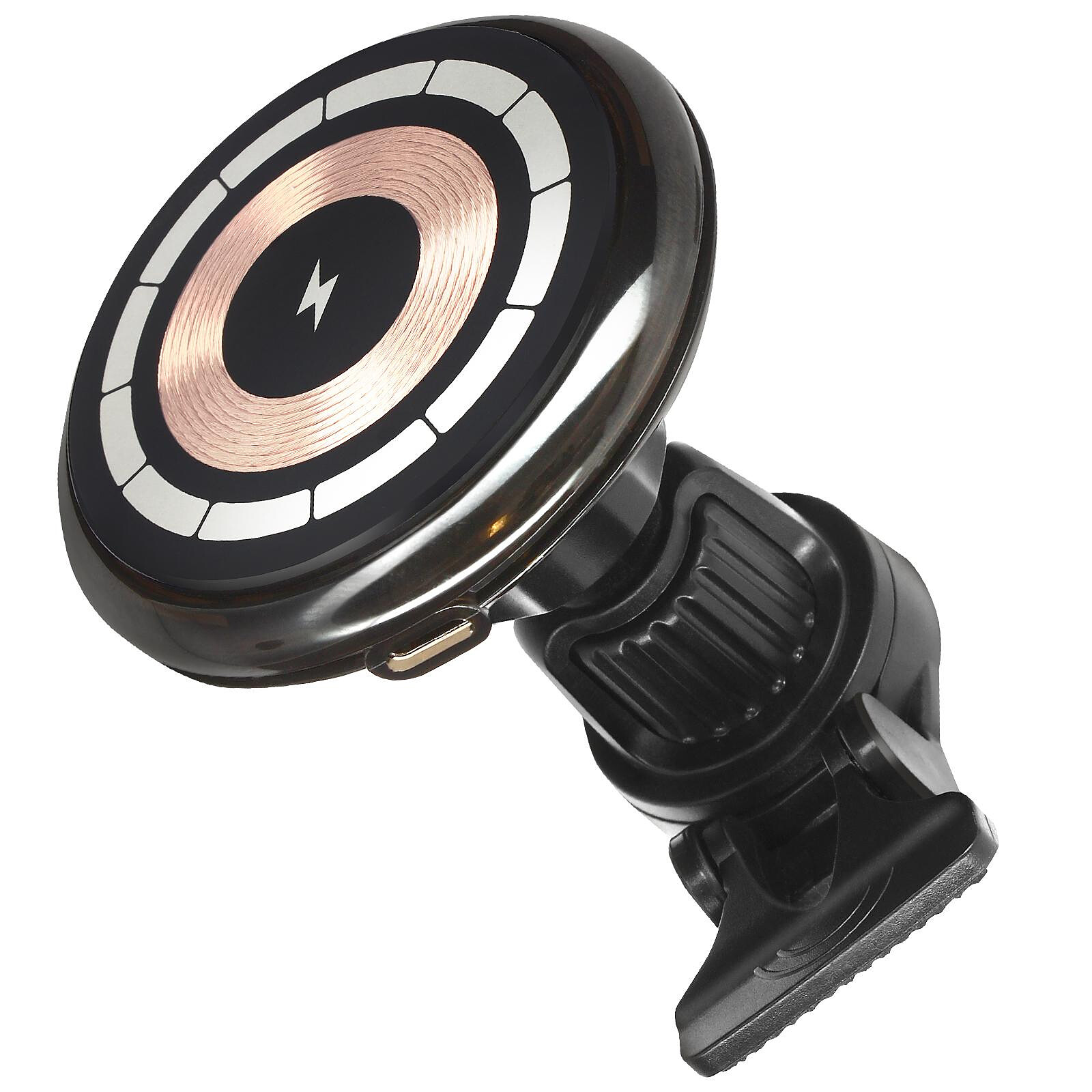 Avizar Support Voiture Magnétique avec Chargeur MagSafe 15W Grille  d'aération Noir - Support voiture - LDLC