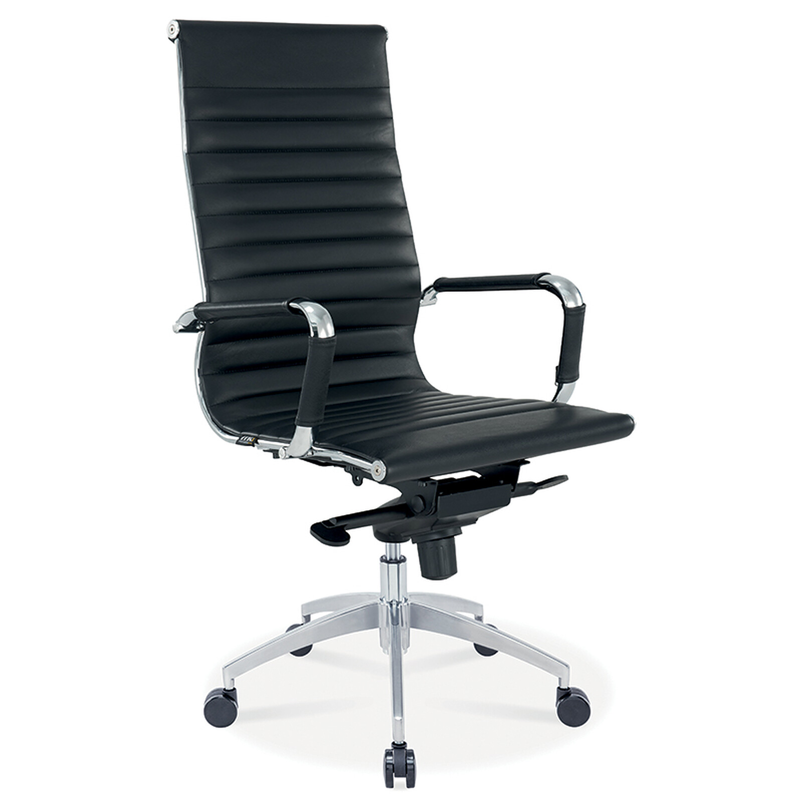 MTinternational Fauteuil Ergonomique 4X noir/blanc - Chaise de bureau - LDLC