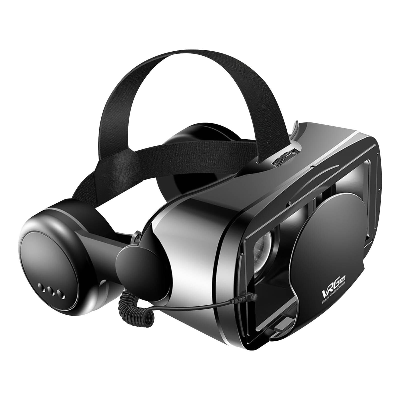 Casque réalité virtuelle universel hd de 3.5 à 6 pouces vr 3d - Conforama