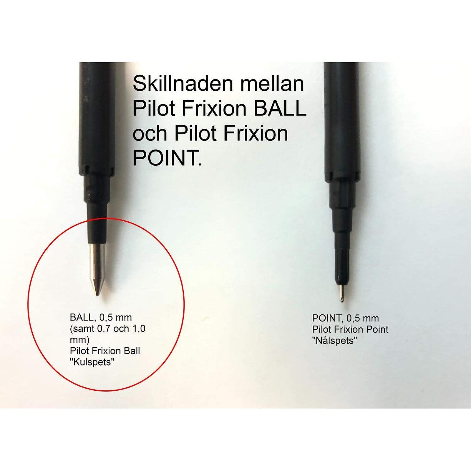Pilot FriXion Ball, Lot de 4 paquets de 3 recharges (Set de 12), 0,7  recharges pour stylo à bille Bleu : : Fournitures de bureau