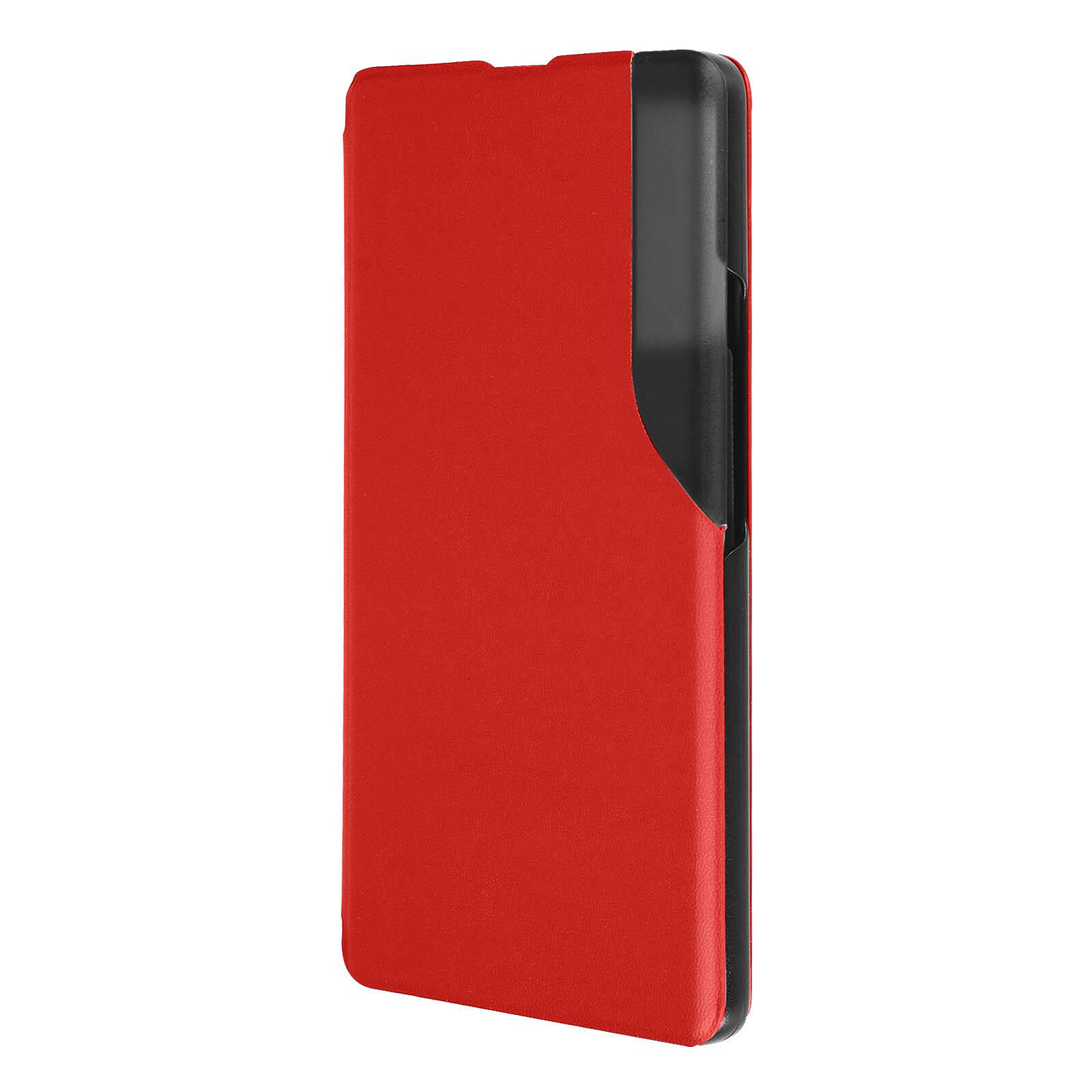 Avizar Housse pour Xiaomi Redmi Note 12 Pro Plus 5G clapet magnétique  porte-carte Support vidéo Rouge - Coque téléphone - LDLC
