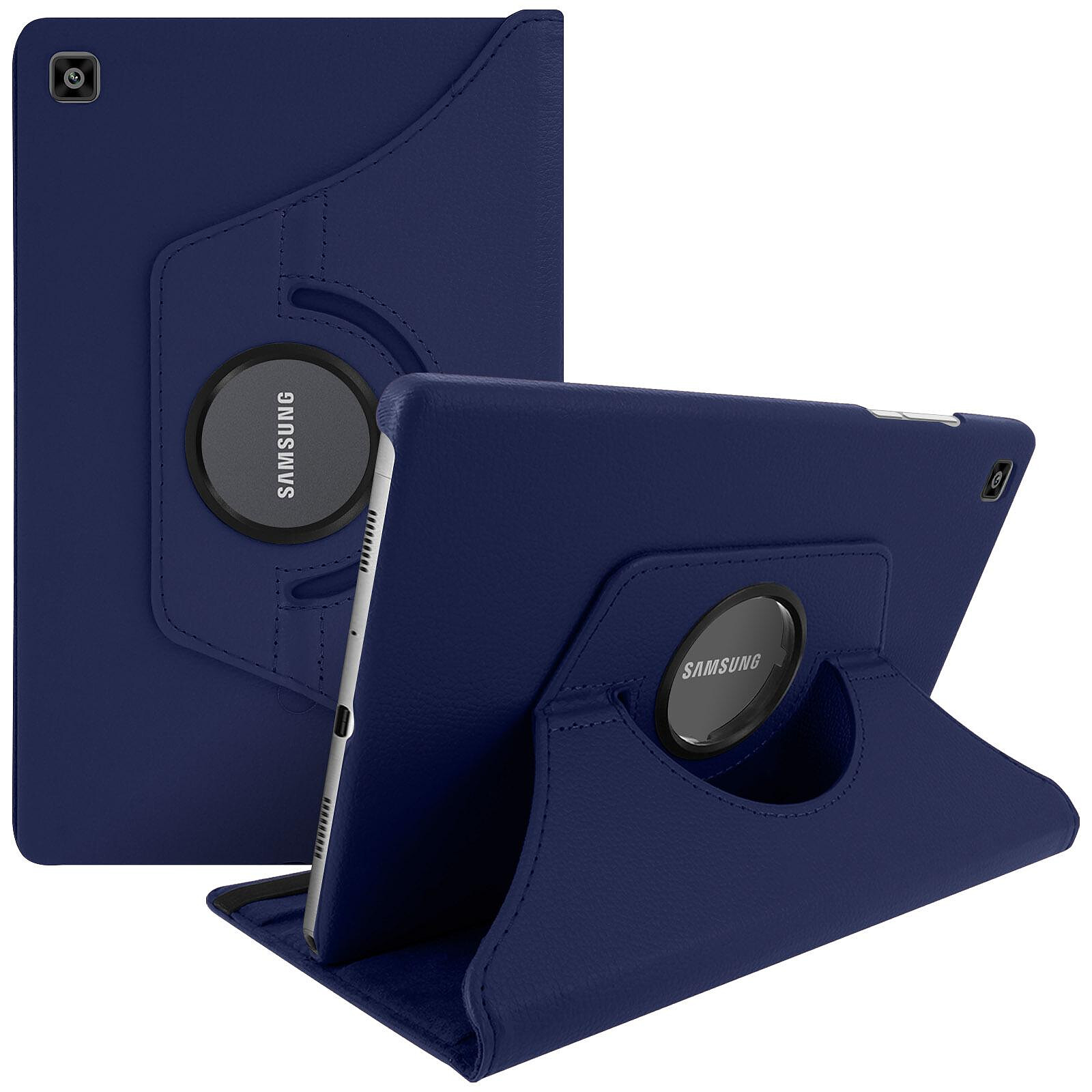 Avizar Étui pour Samsung Galaxy Tab A7 10.4 2020 Fonction Support Rotatif  360° Bleu - Etui tablette - LDLC