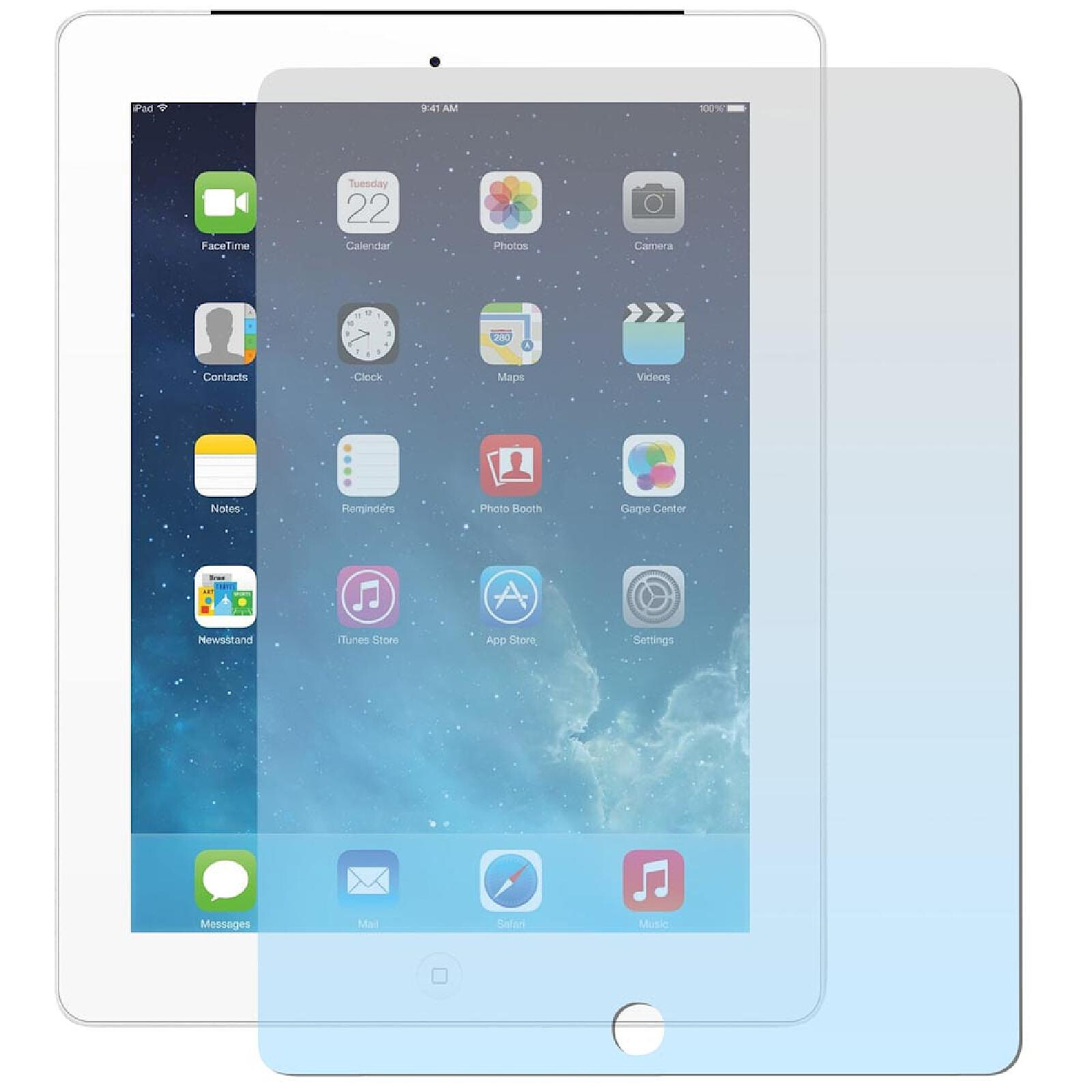 Avizar Film pour iPad 2021 2020 et 2019 10.2 Verre Trempé 9H Anti traces  Transparent - Film protecteur tablette - LDLC