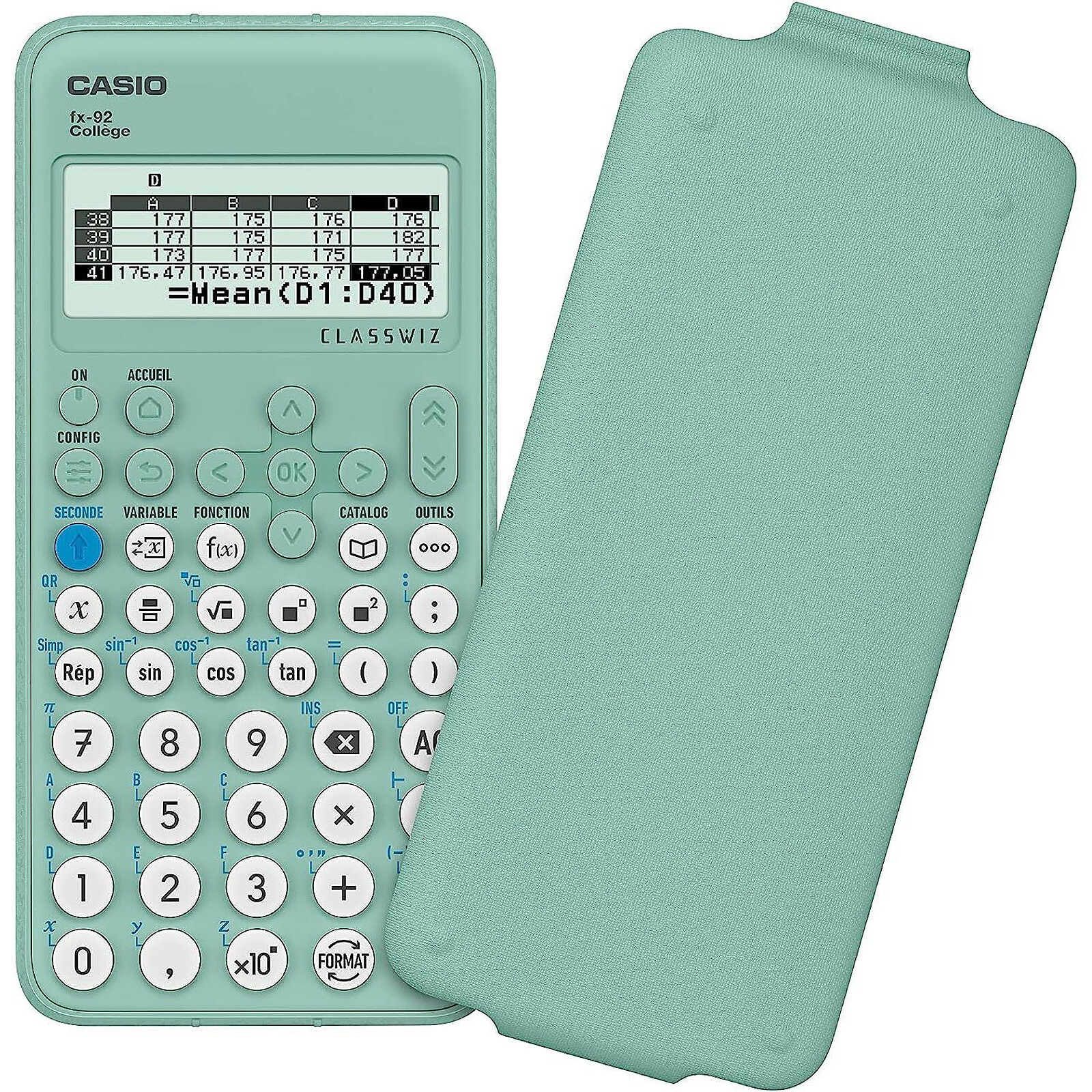 CASIO Calculatrice scientifique FX92 Collège Classwiz Version 2023