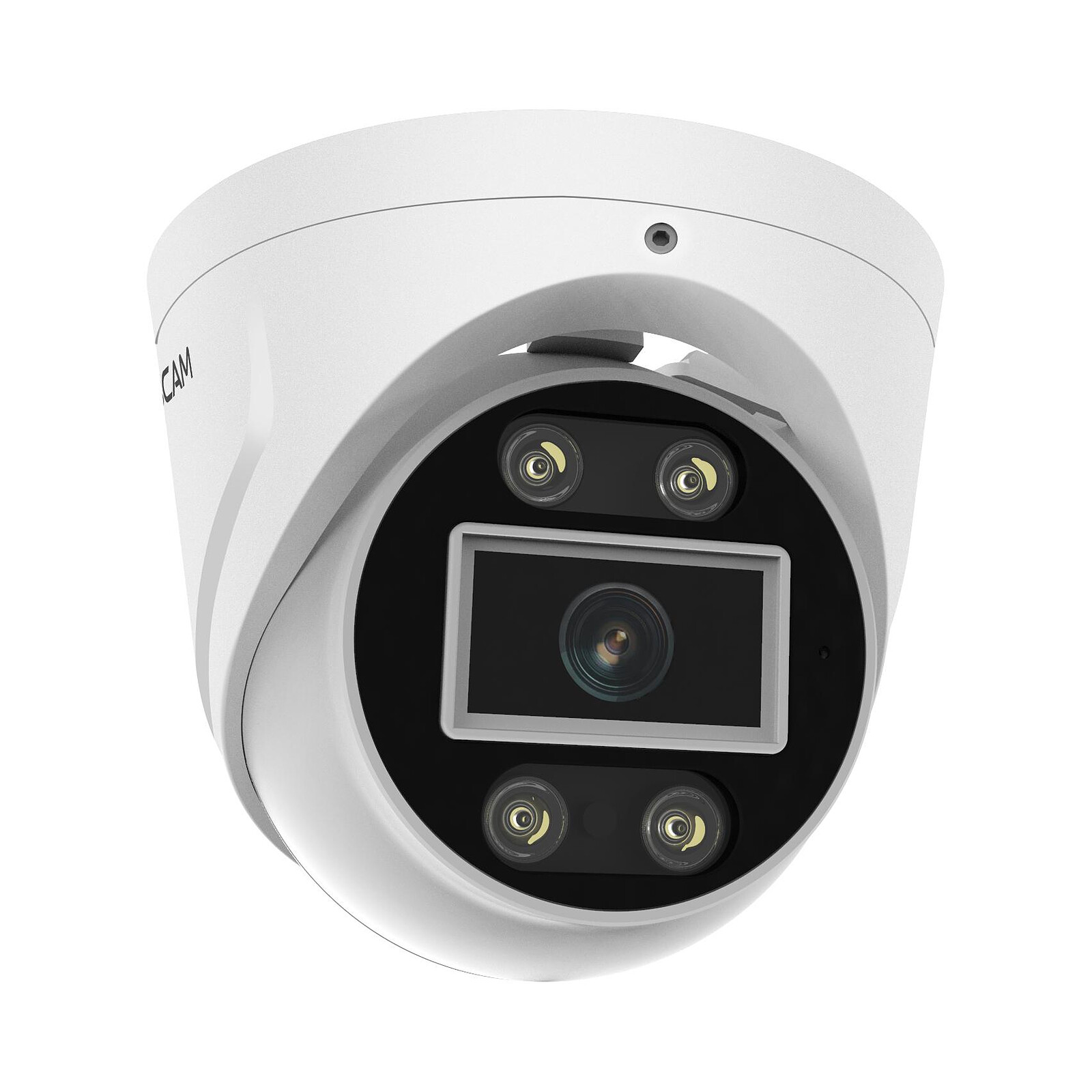 Foscam - Caméra IP PoE extérieure Blanc - G4EP - Caméra de surveillance -  LDLC