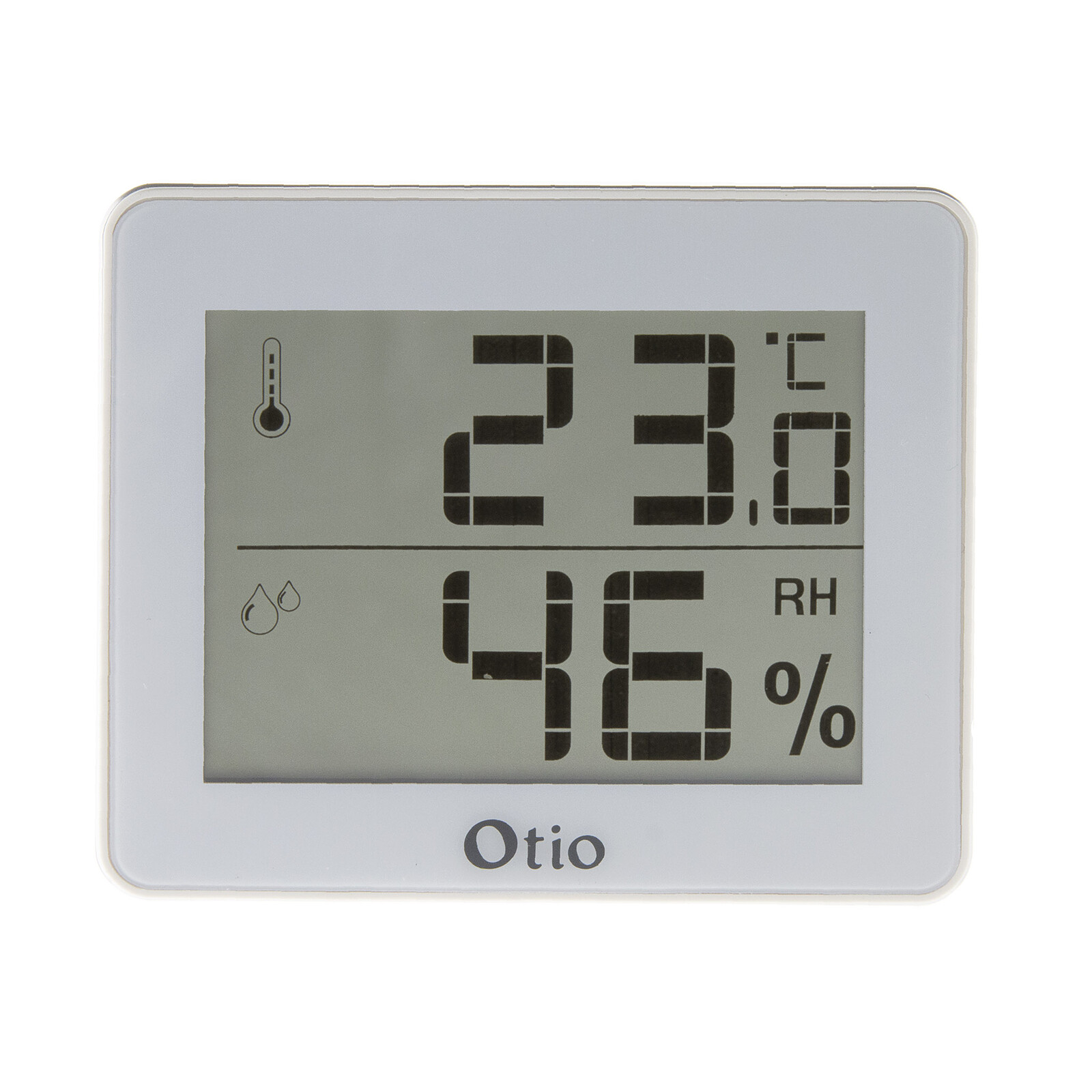 Thermomètre Intérieur à Écran Lcd - Noir - Otio - Station météo BUT