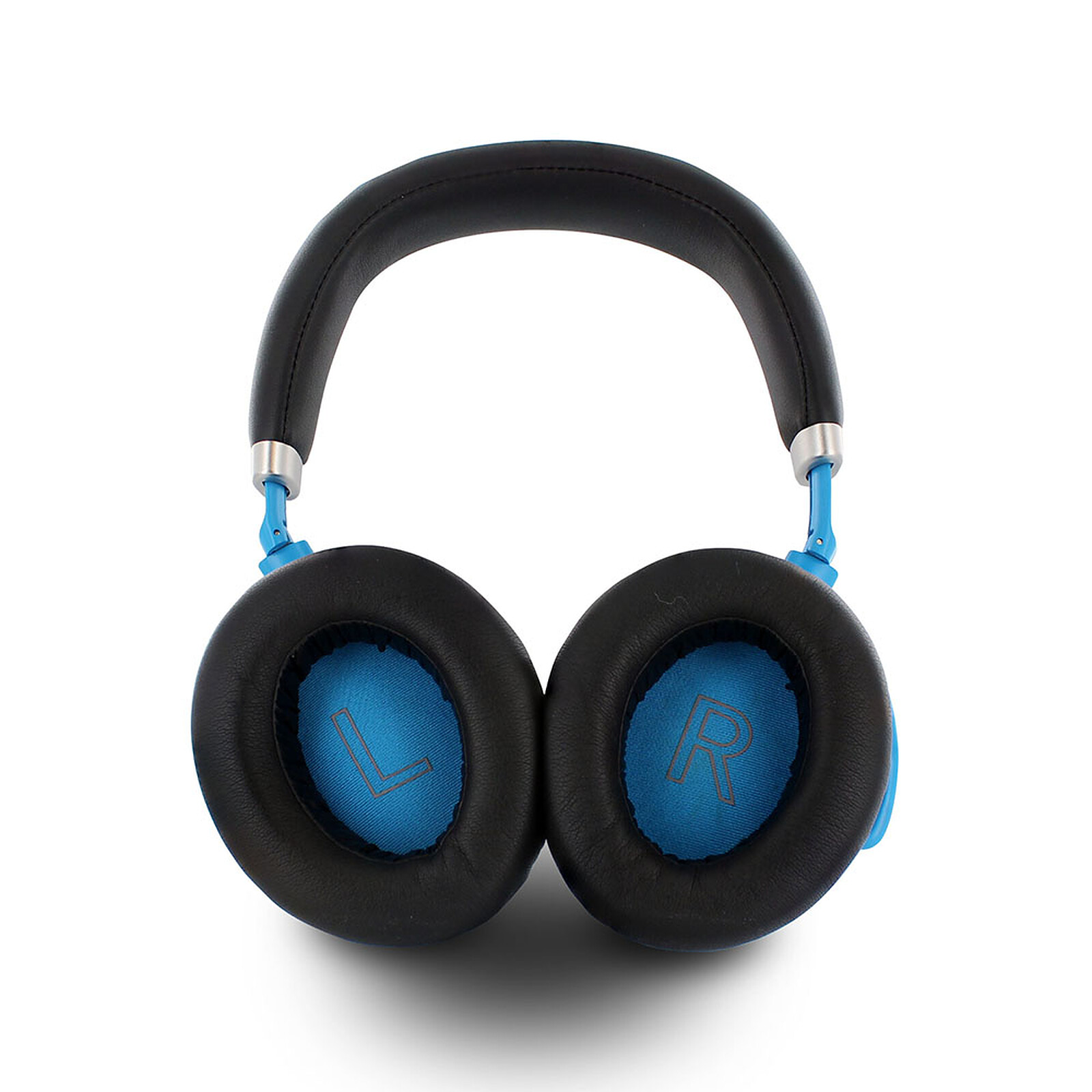 Powerade 480189 - Casque audio à réduction de bruit active ANC avec bluetooth  aptX - noir et bleu cyan - Casque - LDLC